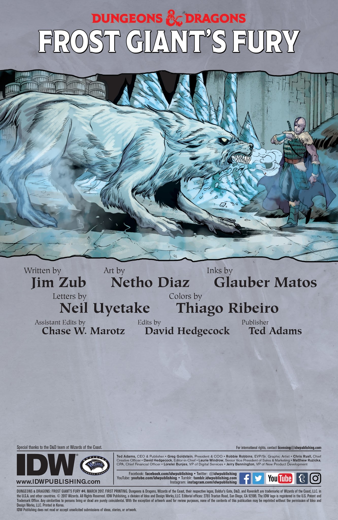 Read online Dungeons & Dragons: Frost Giant's Fury comic -  Issue #4 - 2