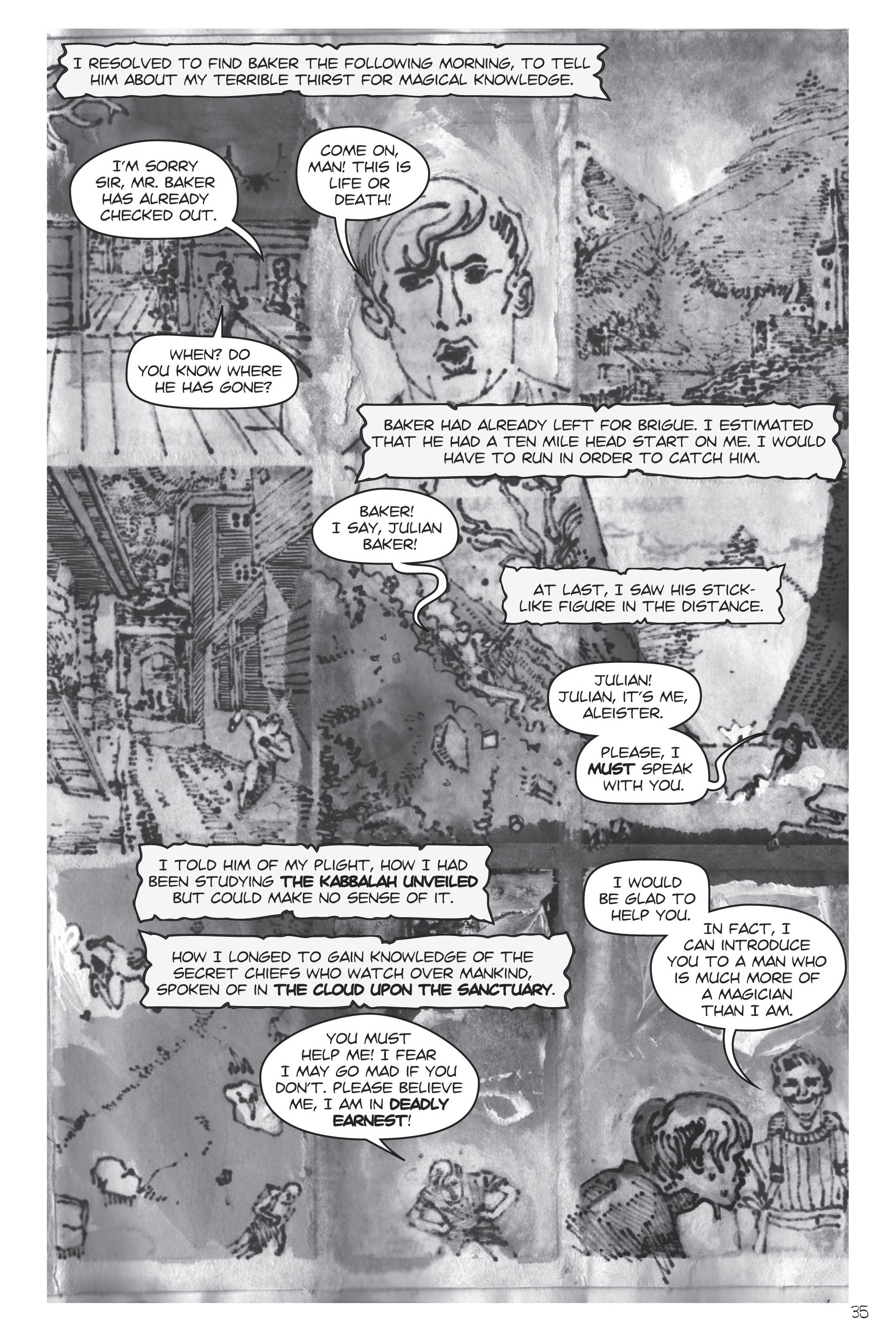 Read online Aleister Crowley: Wandering the Waste comic -  Issue # TPB - 44