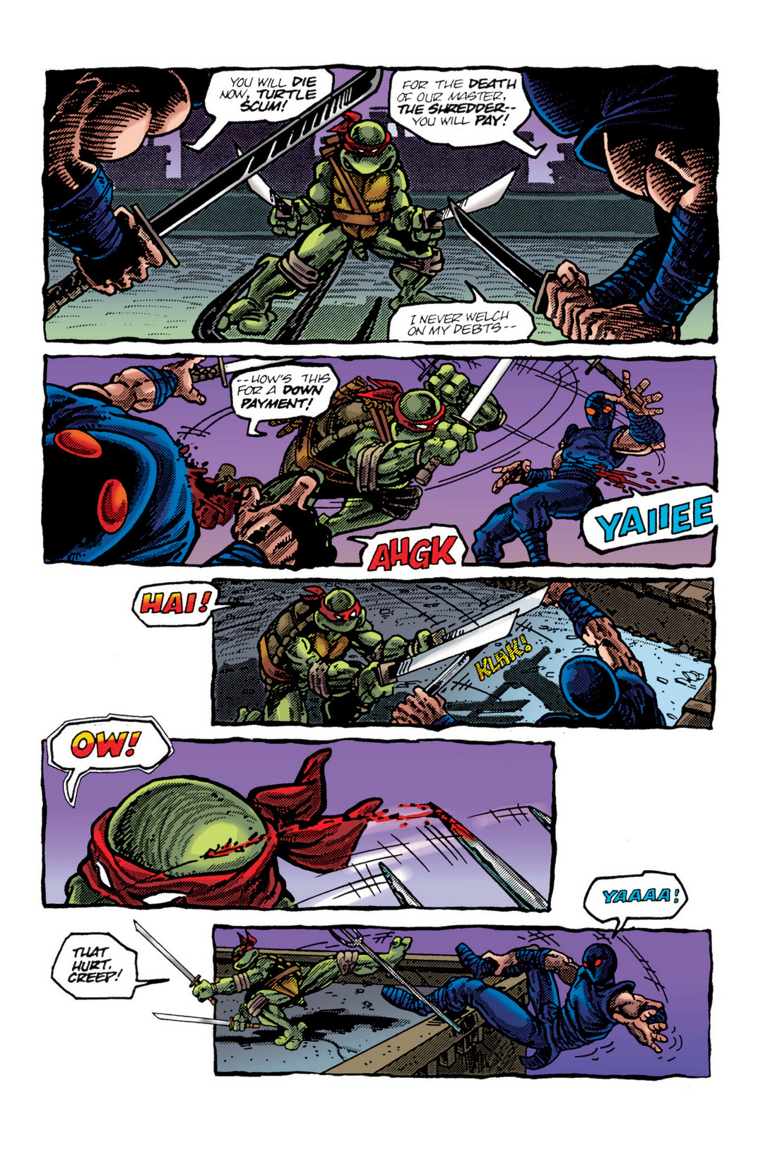 Read online Teenage Mutant Ninja Turtles Color Classics (2012) comic -  Issue #4 - 7