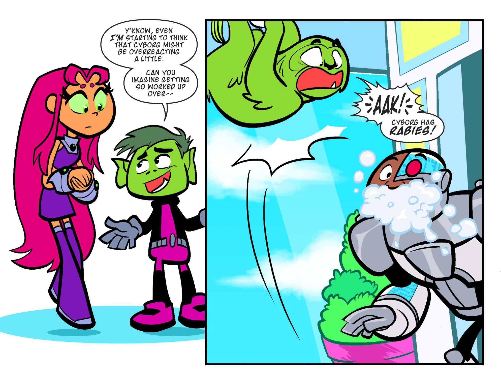 Read online Teen Titans Go! (2013) comic -  Issue #65 - 21