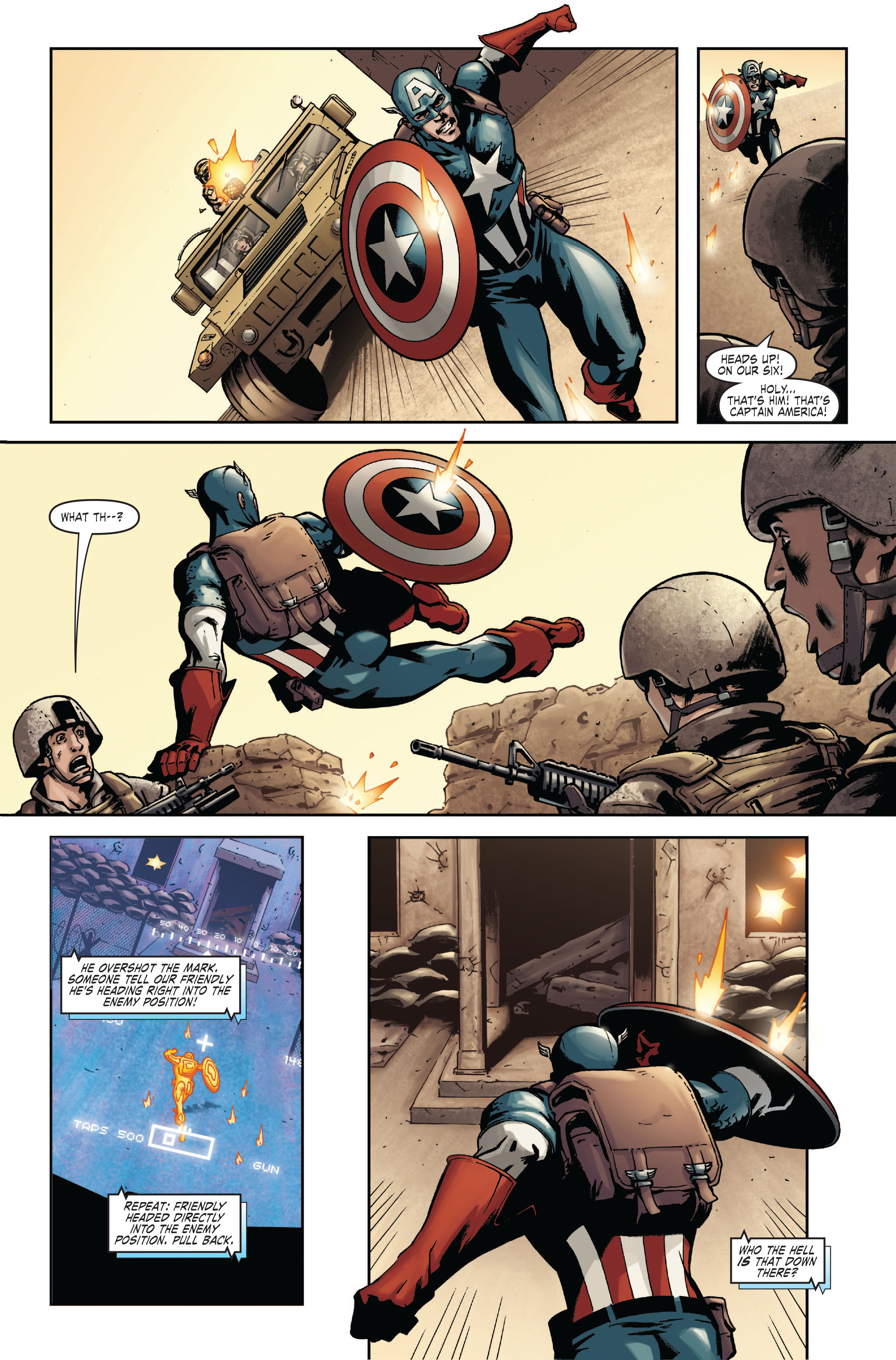 Captain America Theater of War: To Soldier On Full Page 9