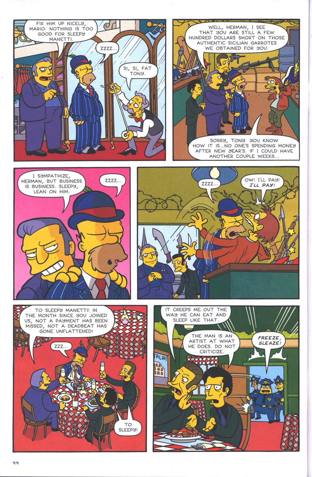 Read online The Simpsons Winter Wingding comic -  Issue #3 - 46