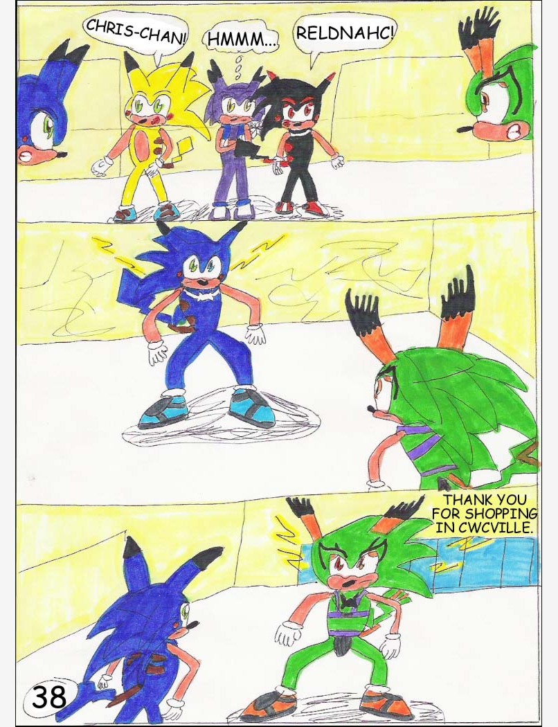 Read online Sonichu comic -  Issue #6 - 40