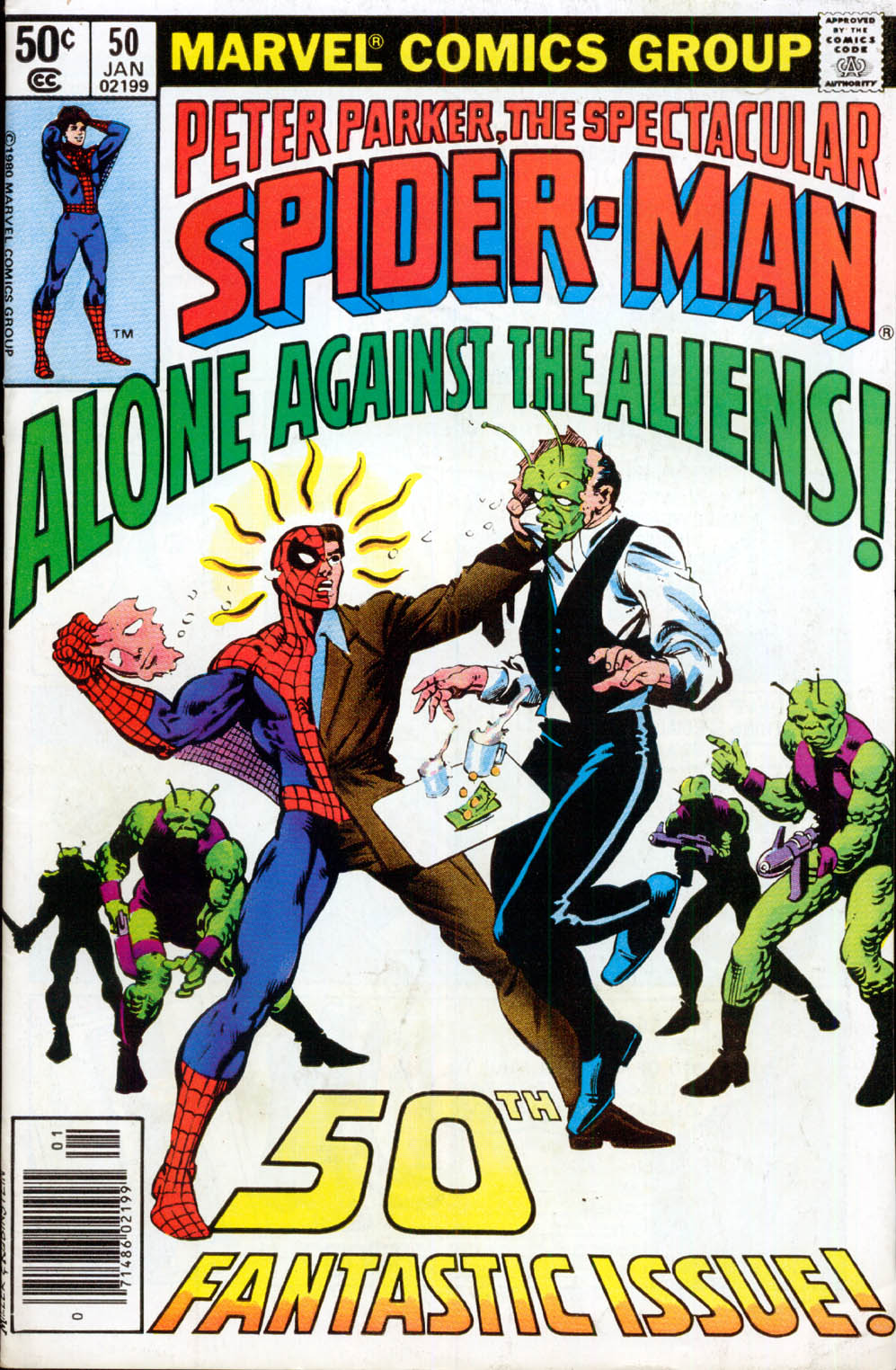 Read online The Spectacular Spider-Man (1976) comic -  Issue #50 - 1