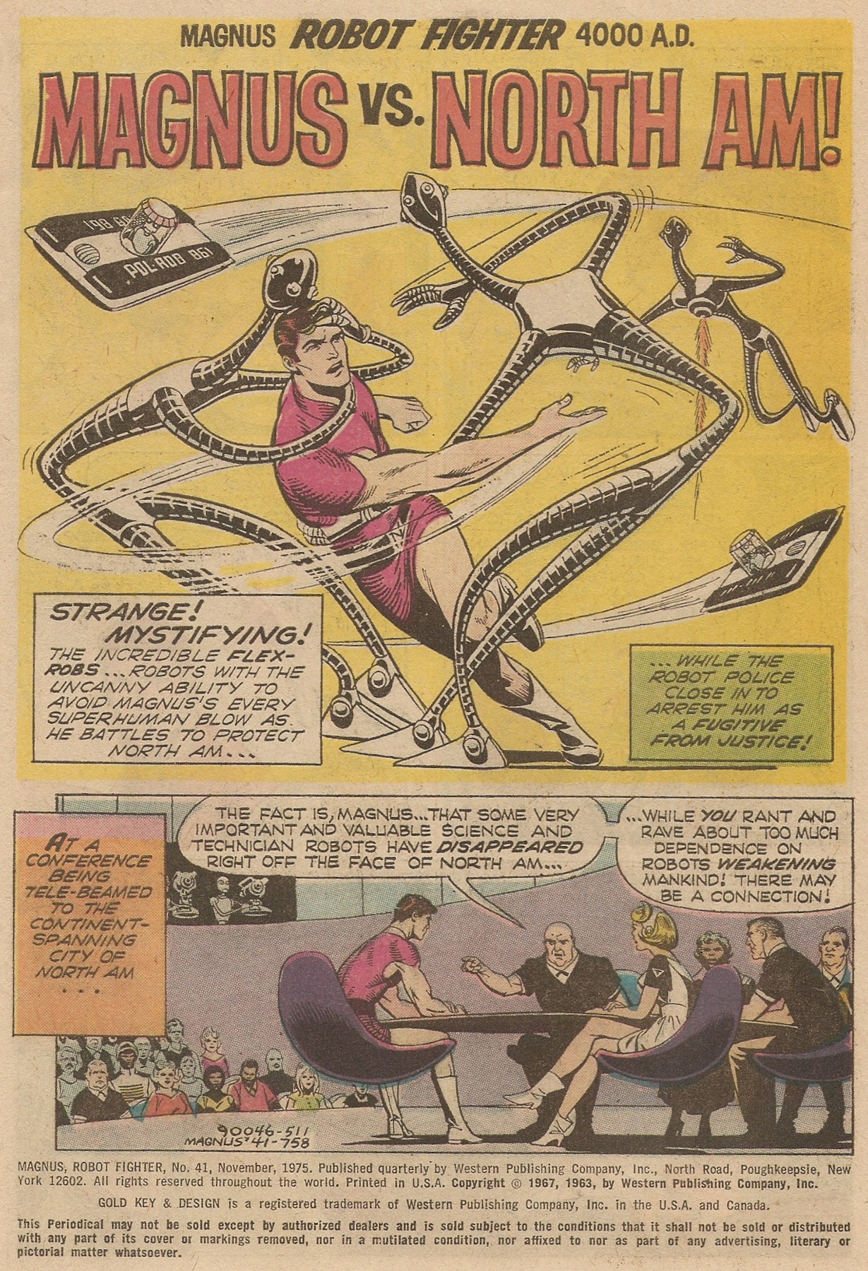 Read online Magnus, Robot Fighter 4000 AD comic -  Issue #41 - 3