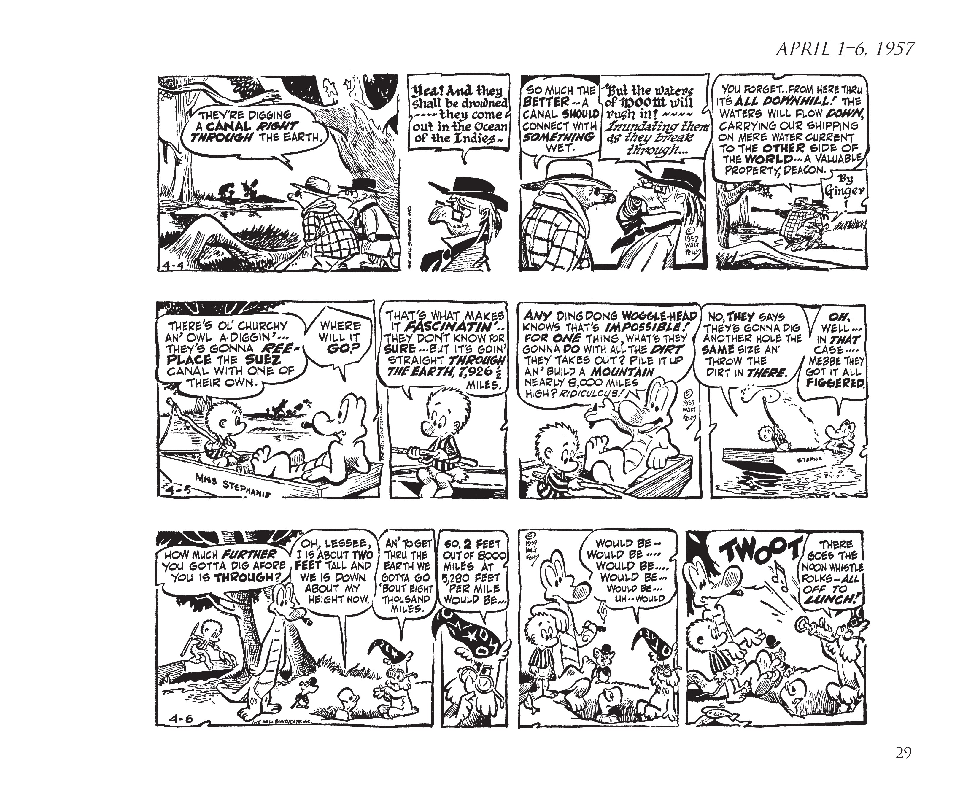 Read online Pogo by Walt Kelly: The Complete Syndicated Comic Strips comic -  Issue # TPB 5 (Part 1) - 38