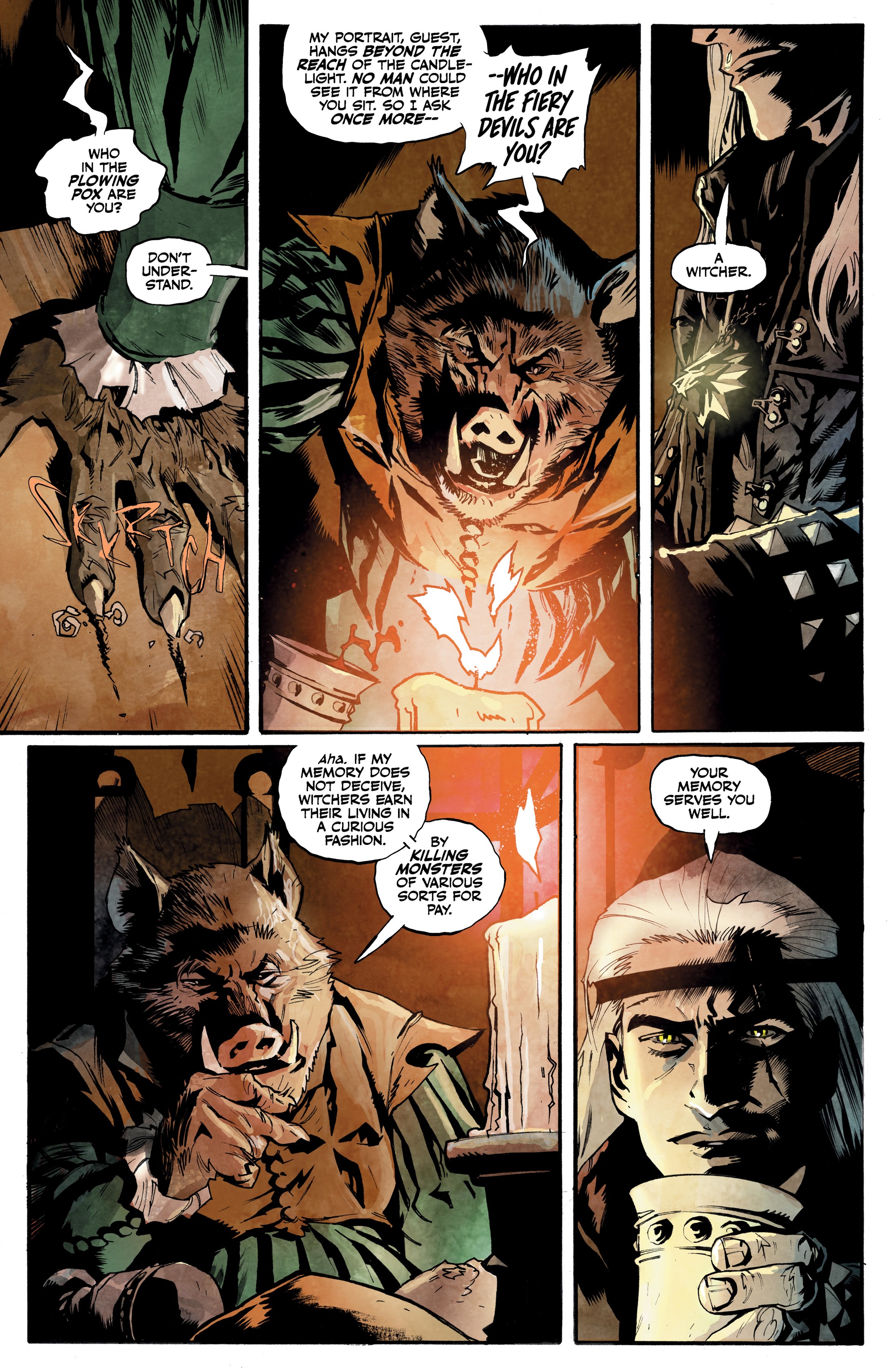 Read online The Witcher: A Grain of Truth comic -  Issue # Full - 21