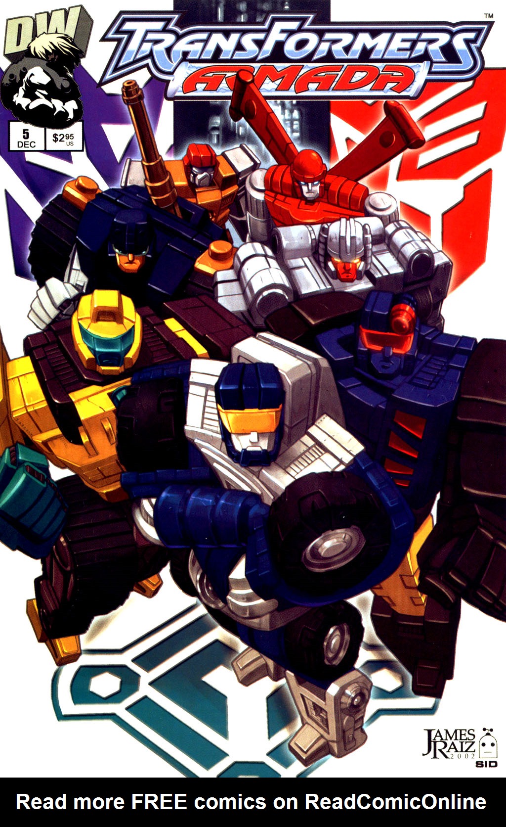 Read online Transformers Armada comic -  Issue #5 - 2