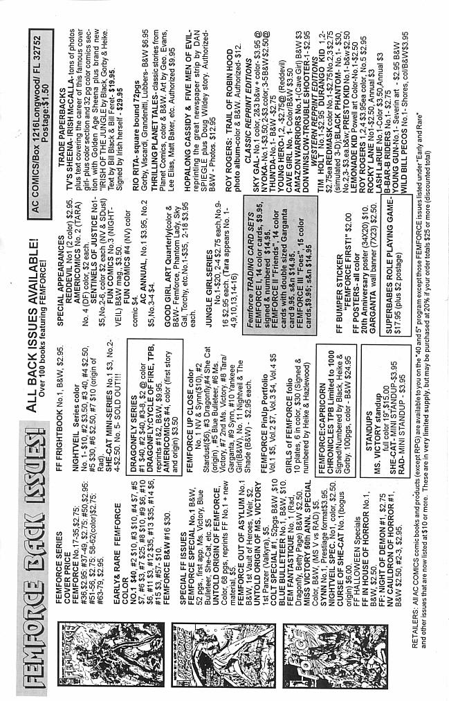 Read online Femforce comic -  Issue #80 - 36