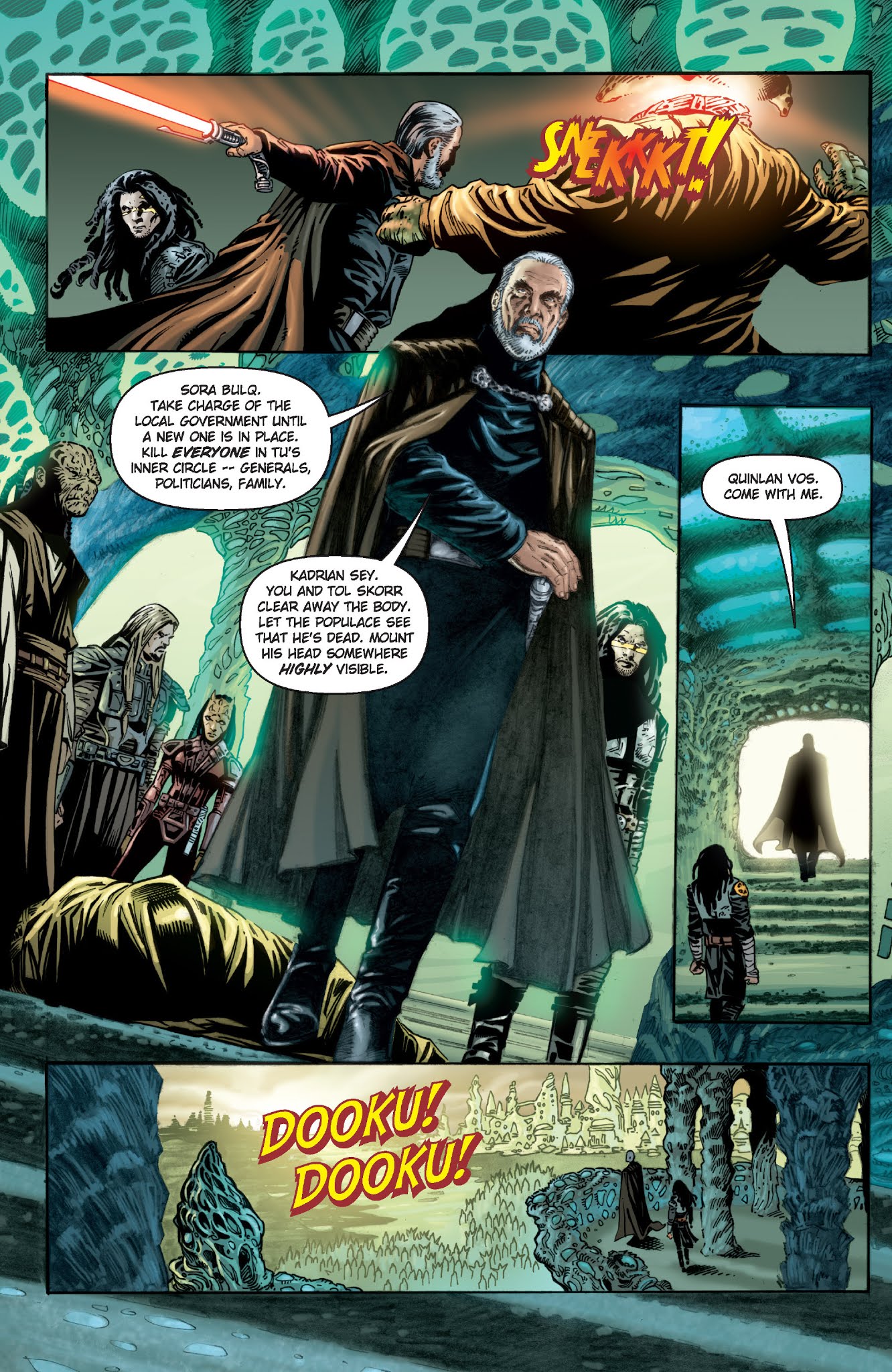 Read online Star Wars: Jedi comic -  Issue # Issue Count Dooku - 19