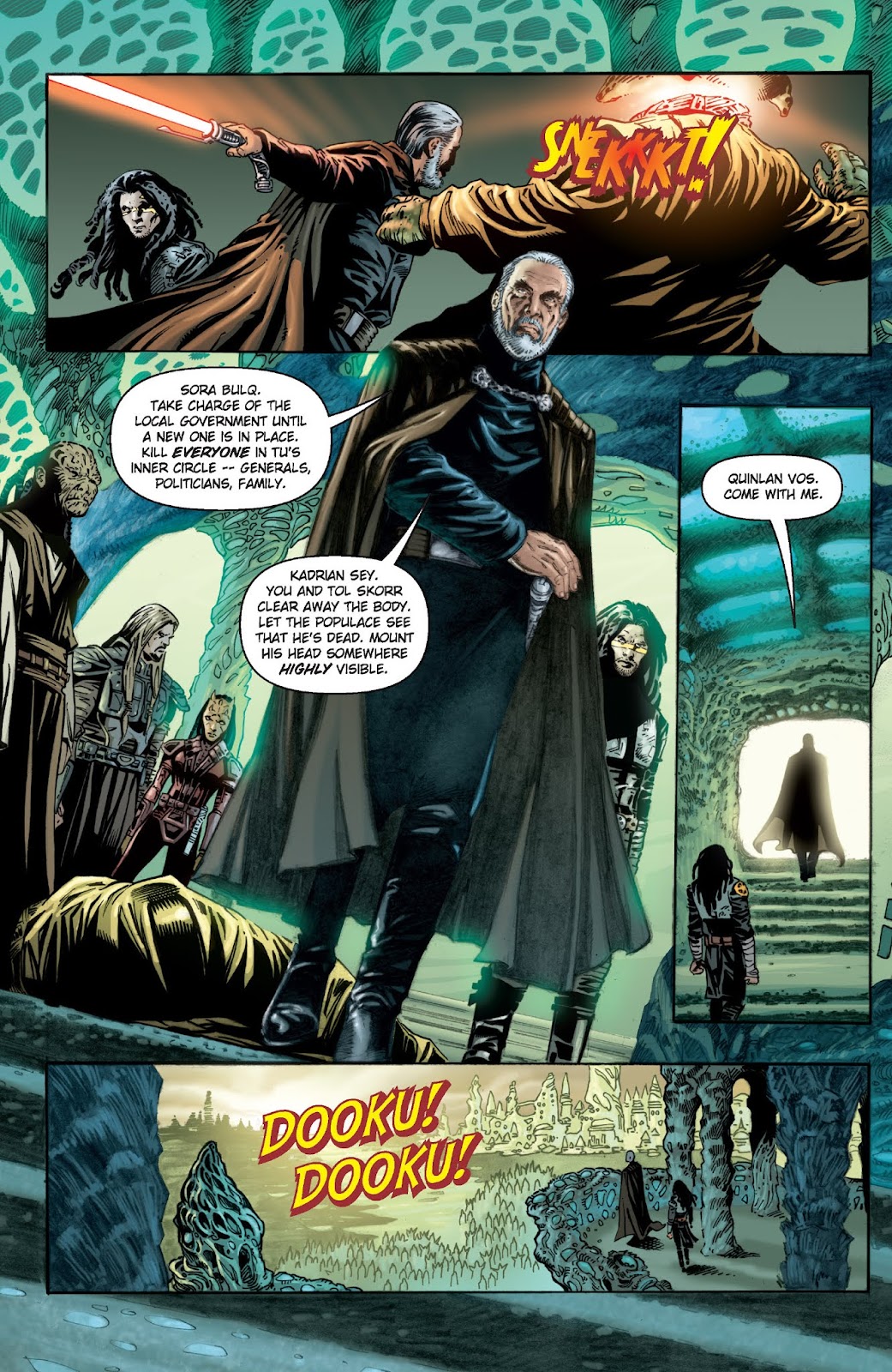 Star Wars: Jedi issue Issue Count Dooku - Page 19