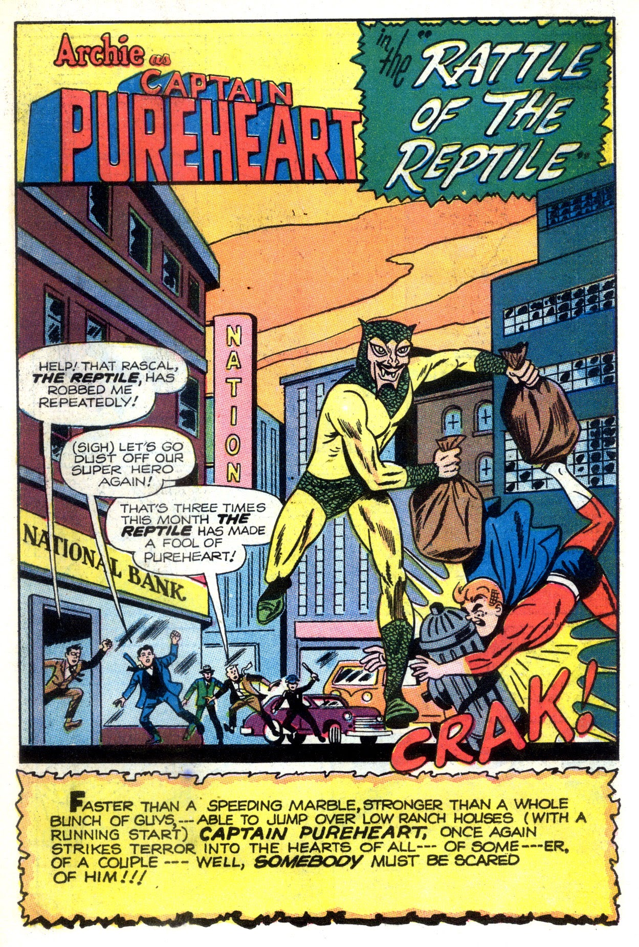 Read online Archie as Captain Pureheart comic -  Issue #4 - 19