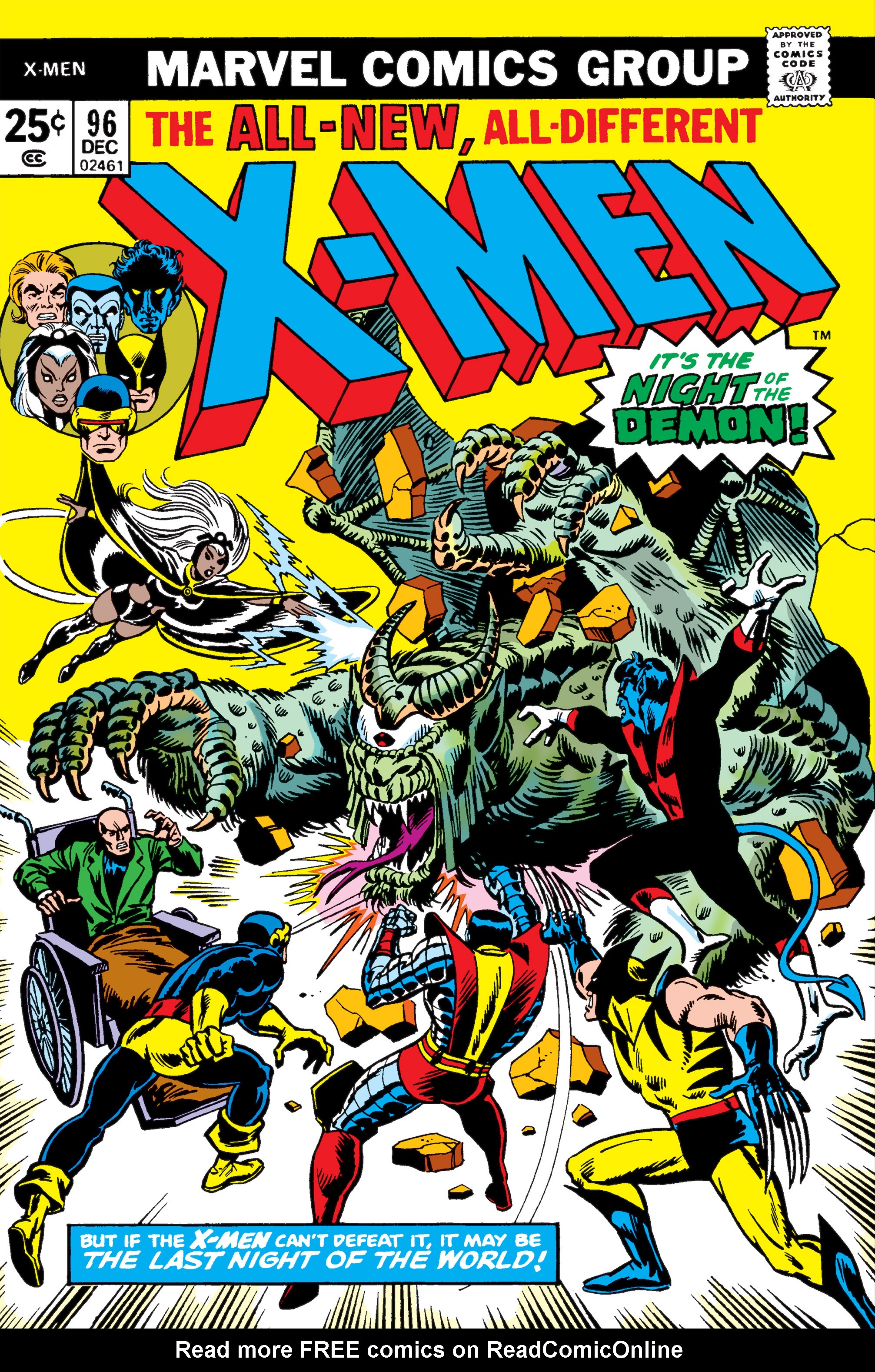 Read online Uncanny X-Men (1963) comic -  Issue #96 - 1