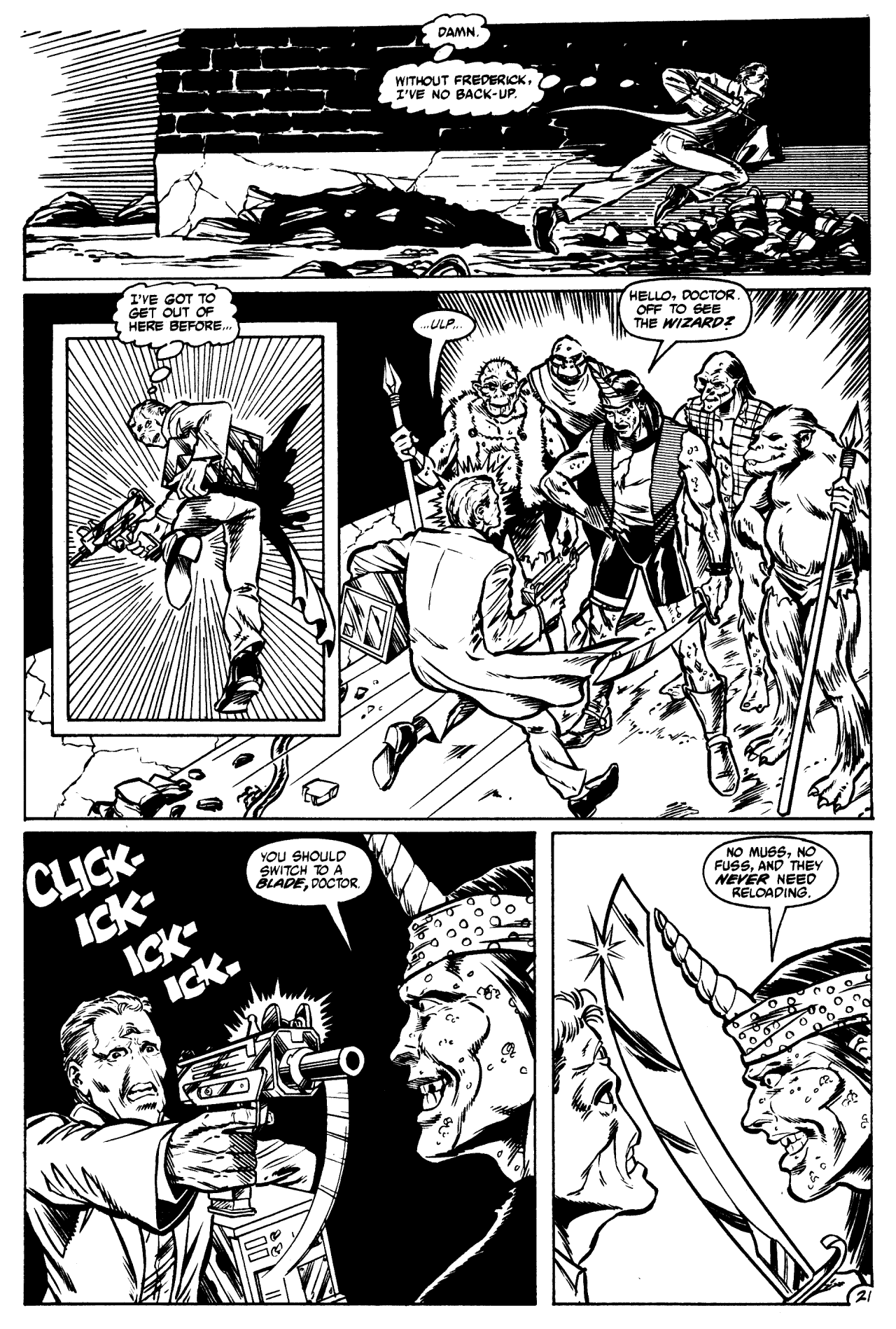 Read online Solo Ex-Mutants comic -  Issue #4 - 23