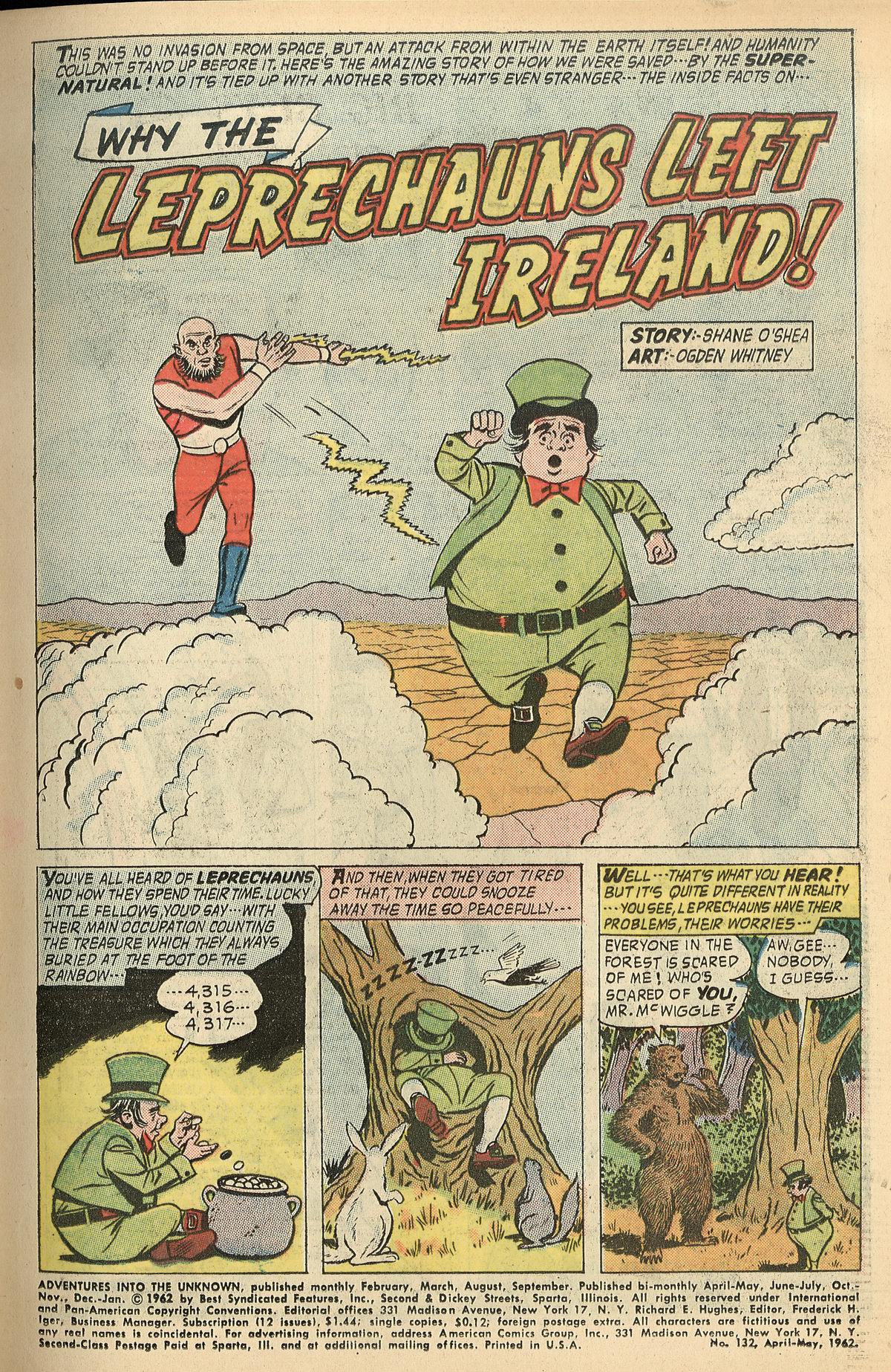 Read online Adventures Into The Unknown comic -  Issue #132 - 3