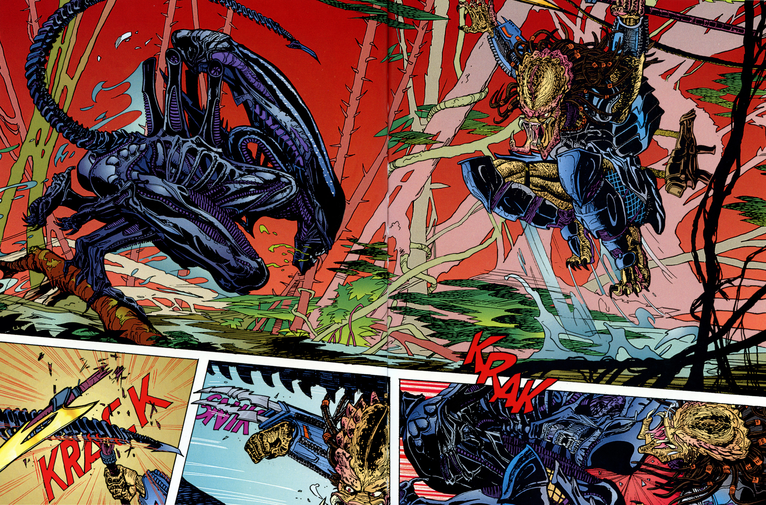Read online Aliens/Predator: Panel to Panel comic -  Issue # TPB (Part 2) - 28