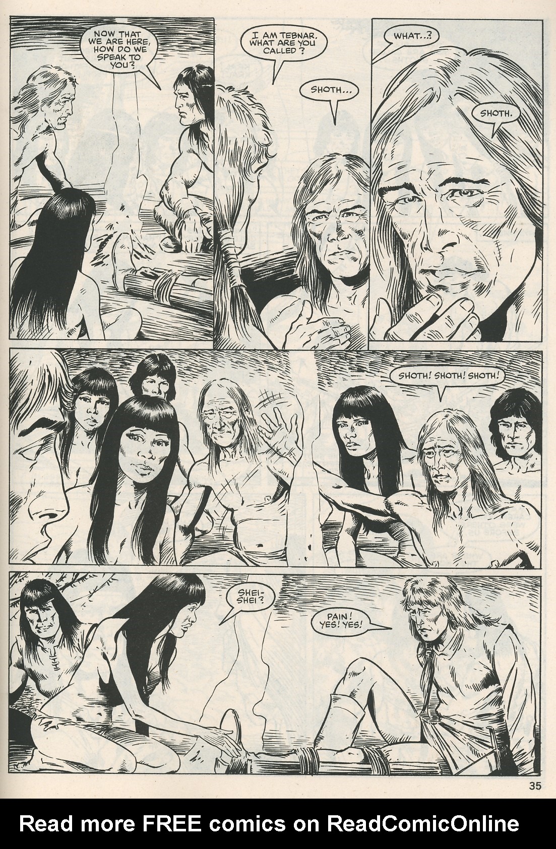Read online The Savage Sword Of Conan comic -  Issue #115 - 35