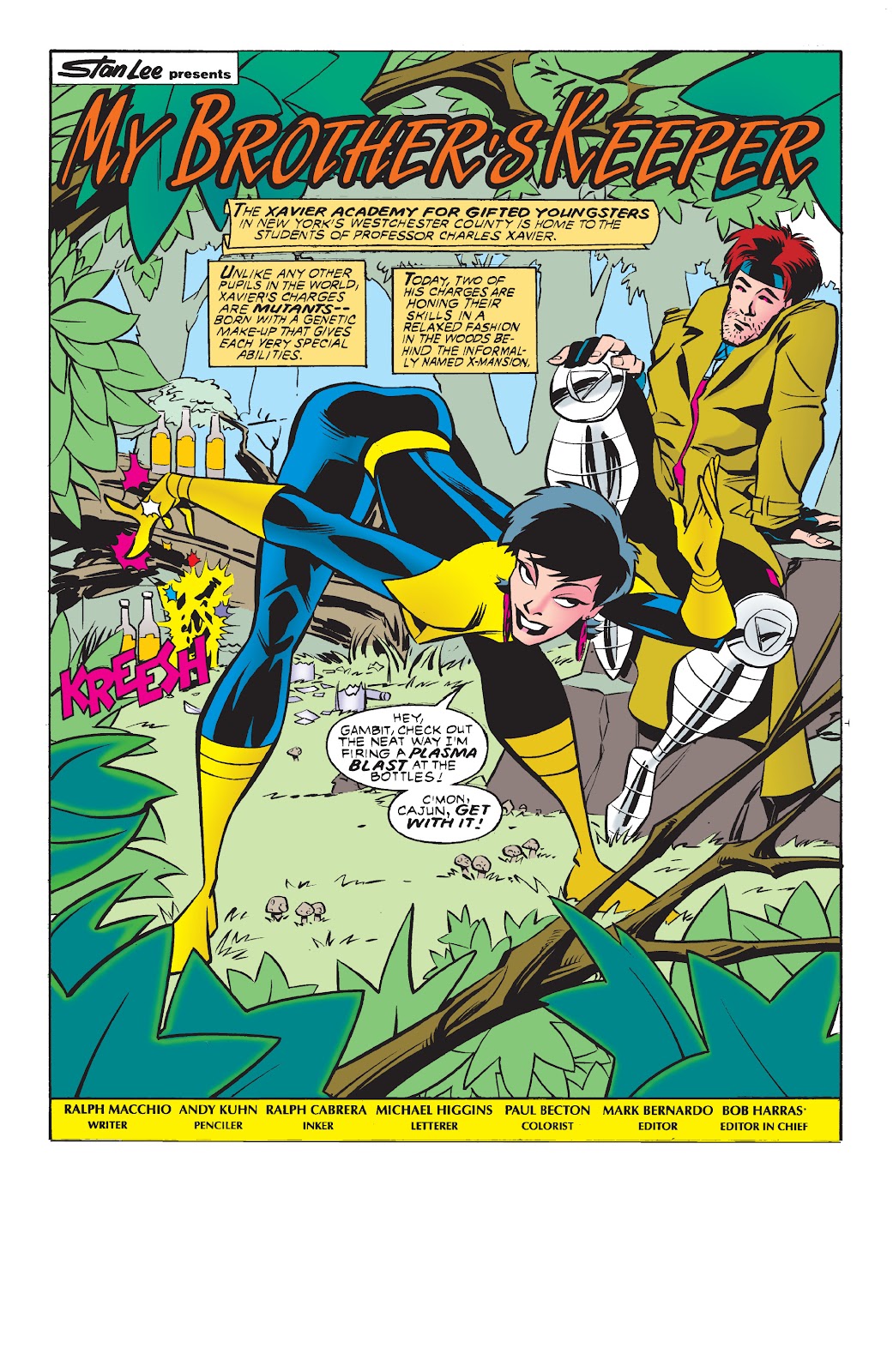 Read online Adventures of the X-Men: Clear and Present Dangers comic -  Issue # TPB - 29