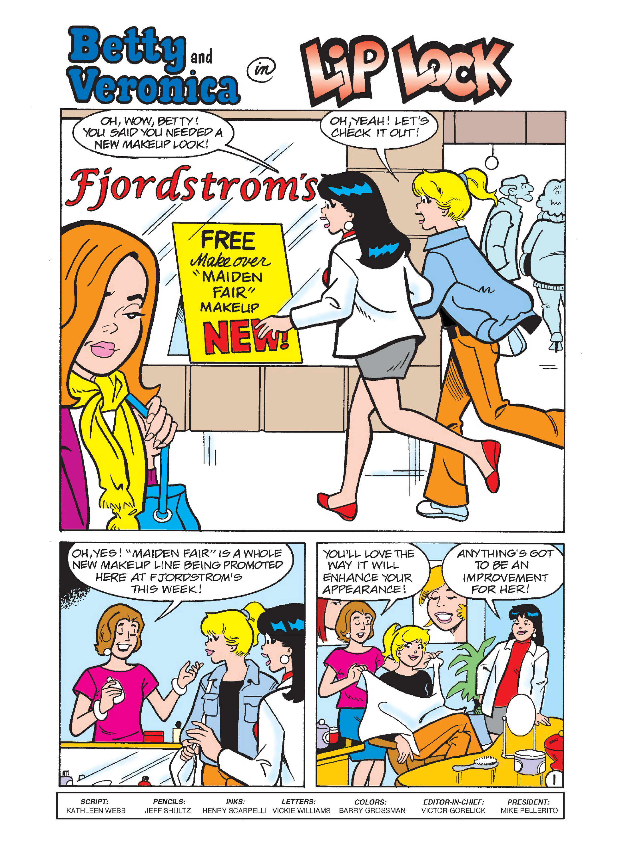 Read online Betty and Veronica Double Digest comic -  Issue #215 - 2