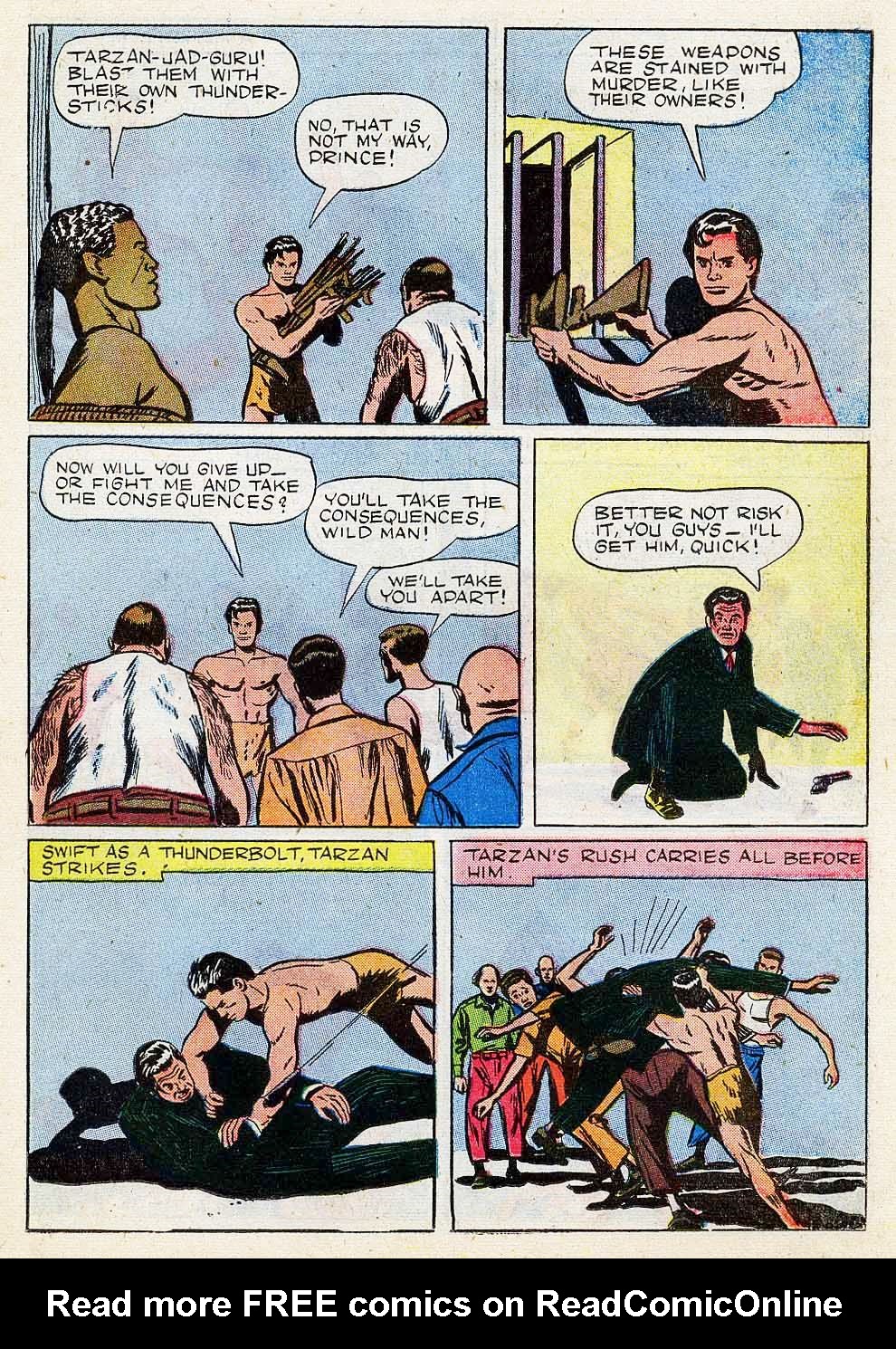 Read online Tarzan (1948) comic -  Issue #16 - 23