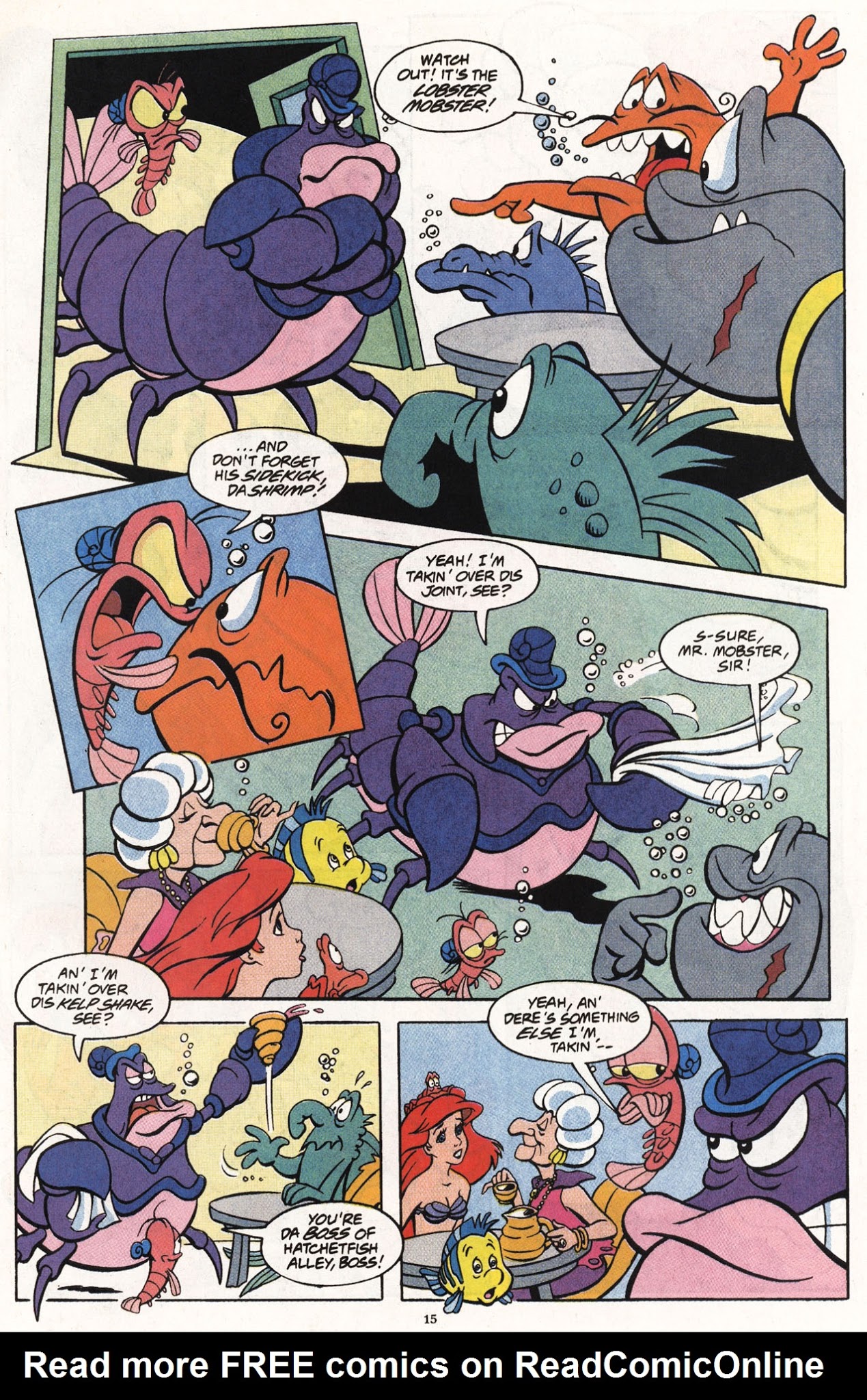 Read online Disney's The Little Mermaid comic -  Issue #5 - 17