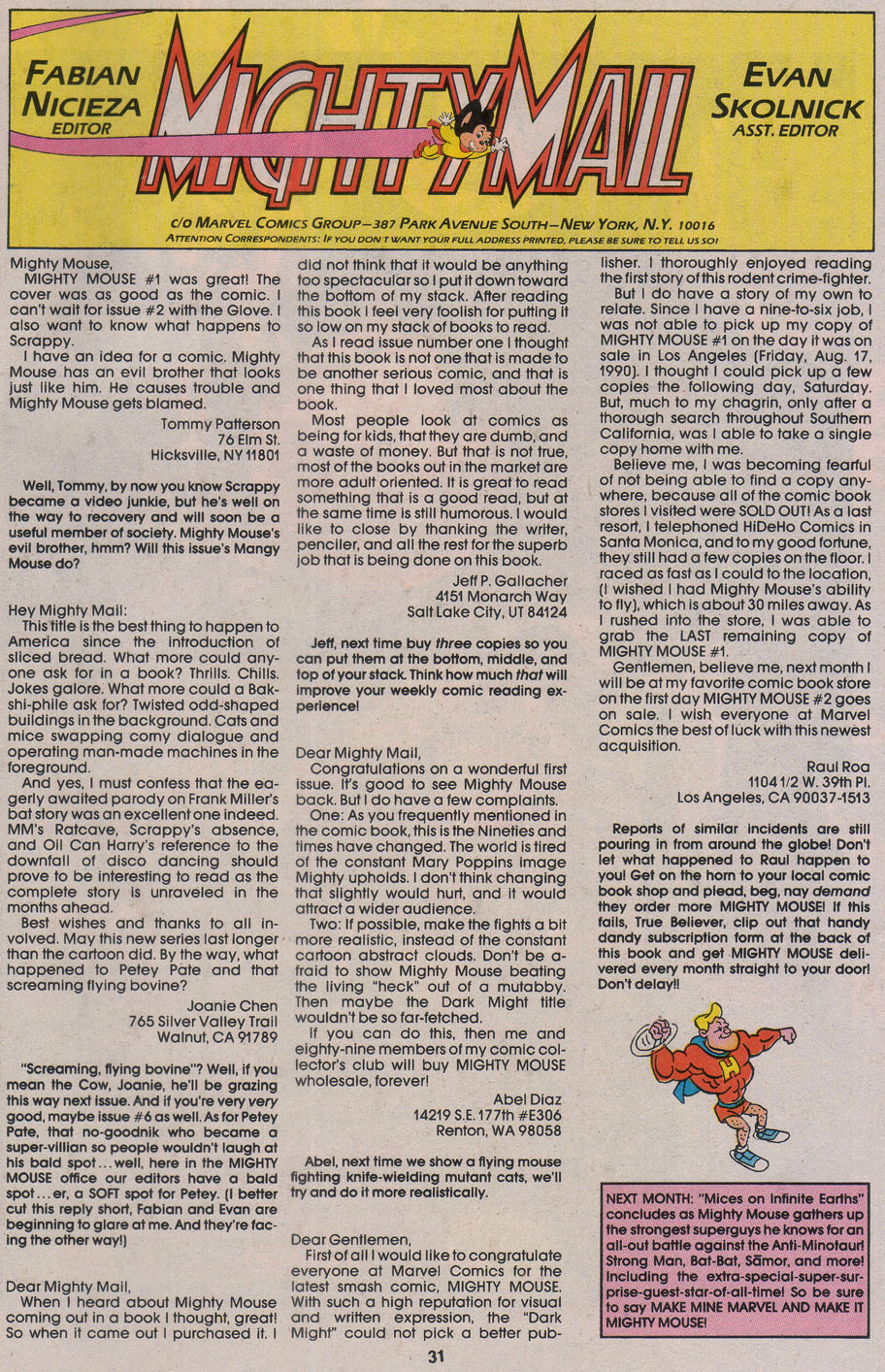 Mighty Mouse (1990) issue 4 - Page 32