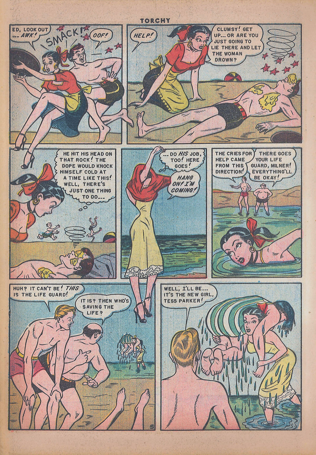 Read online Torchy comic -  Issue #6 - 16