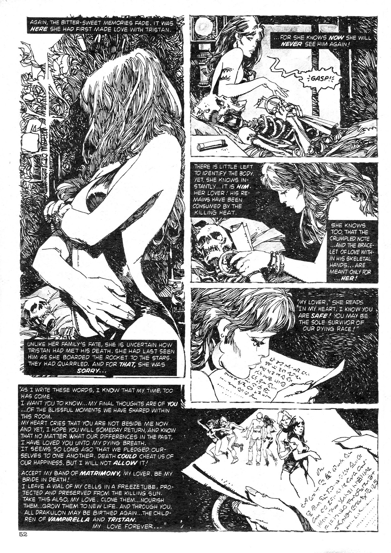 Read online Vampirella (1969) comic -  Issue #87 - 52