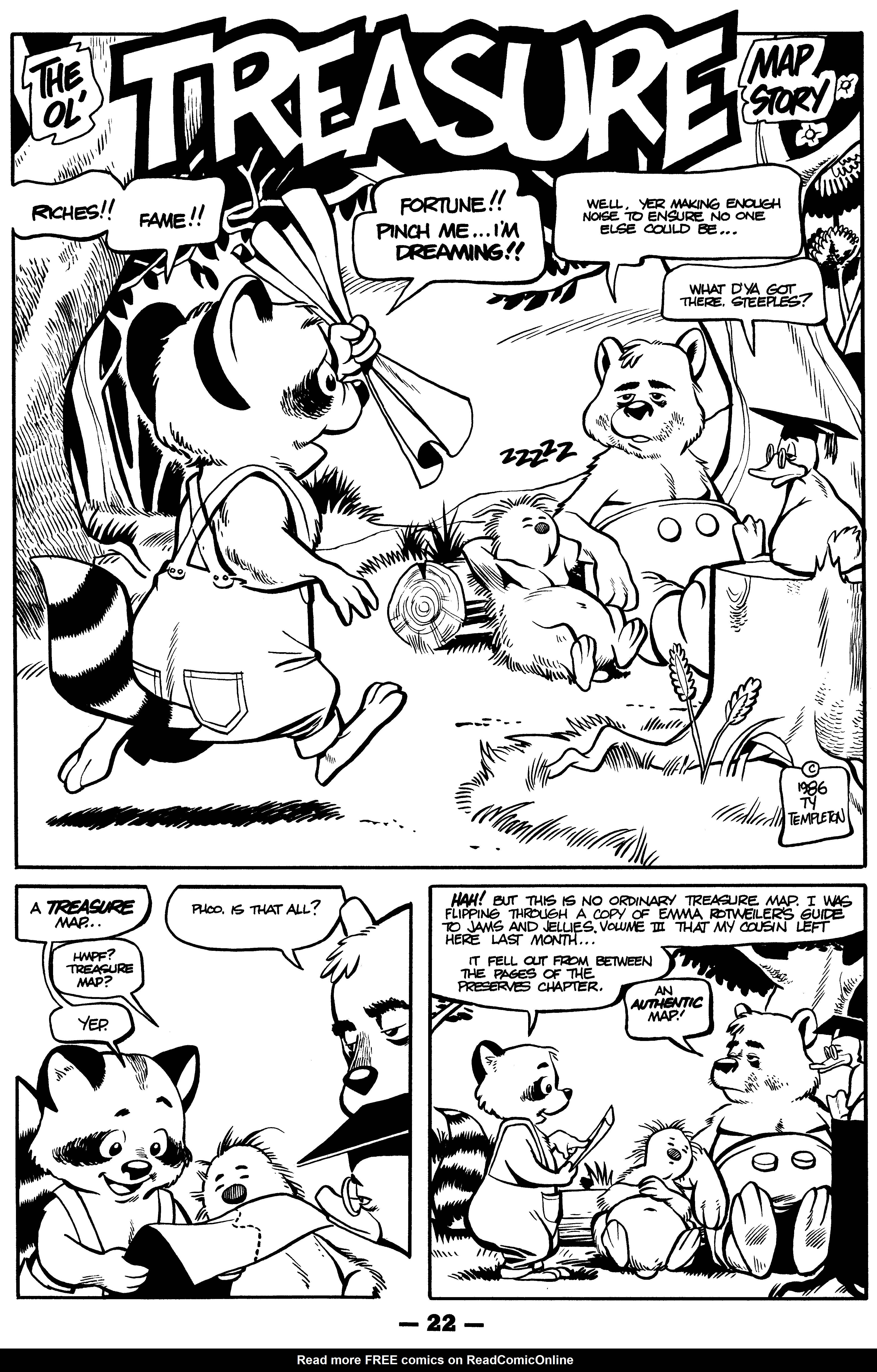 Read online Critters comic -  Issue #8 - 24