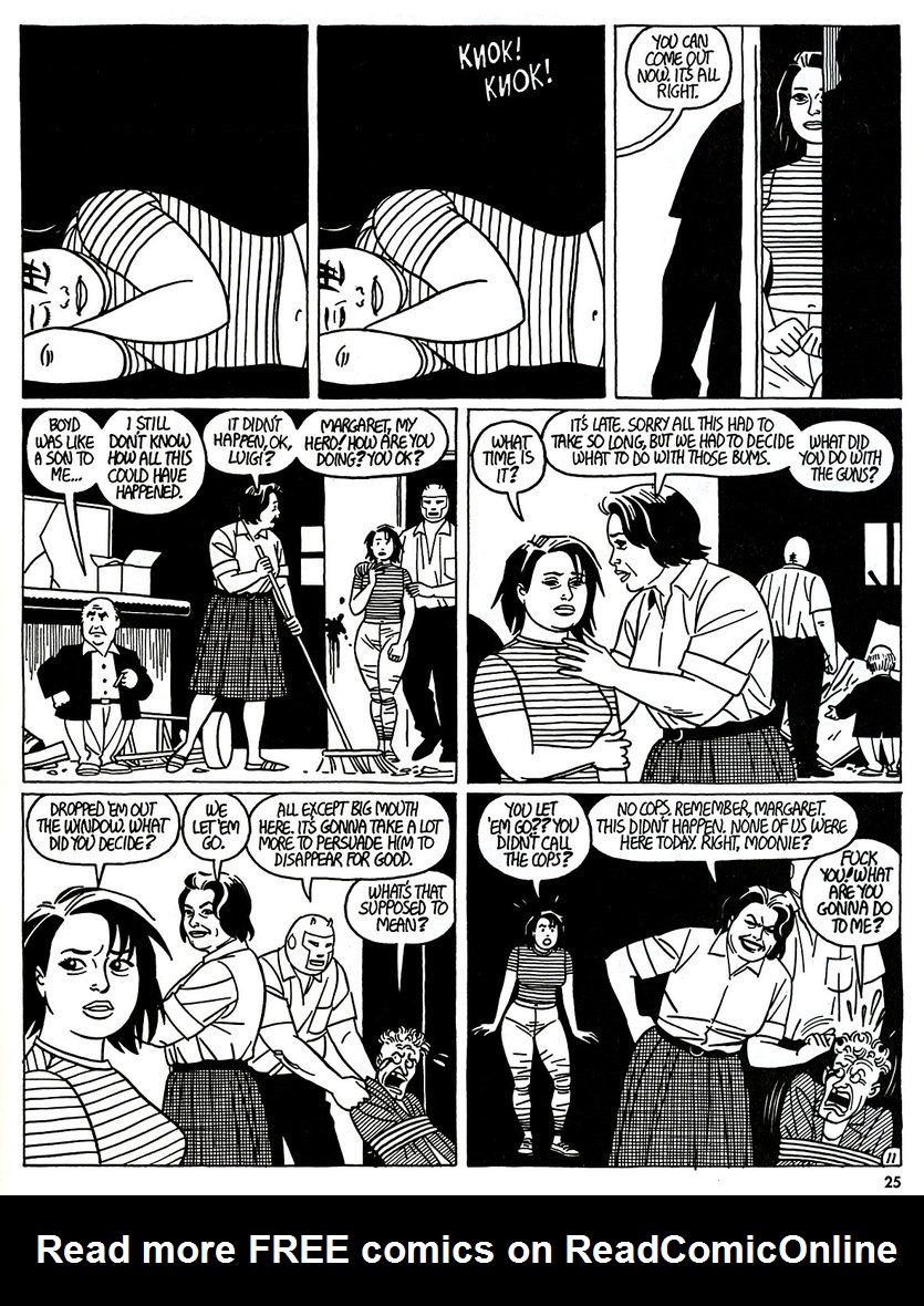 Read online Love and Rockets (1982) comic -  Issue #49 - 27
