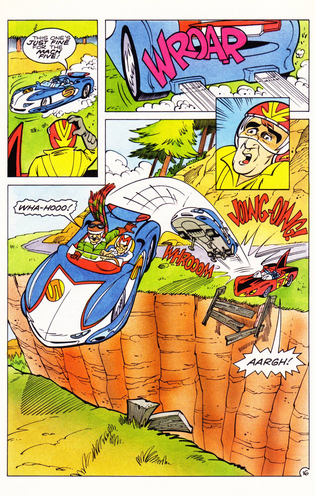 Read online The New Adventures of Speed Racer comic -  Issue #2 - 17