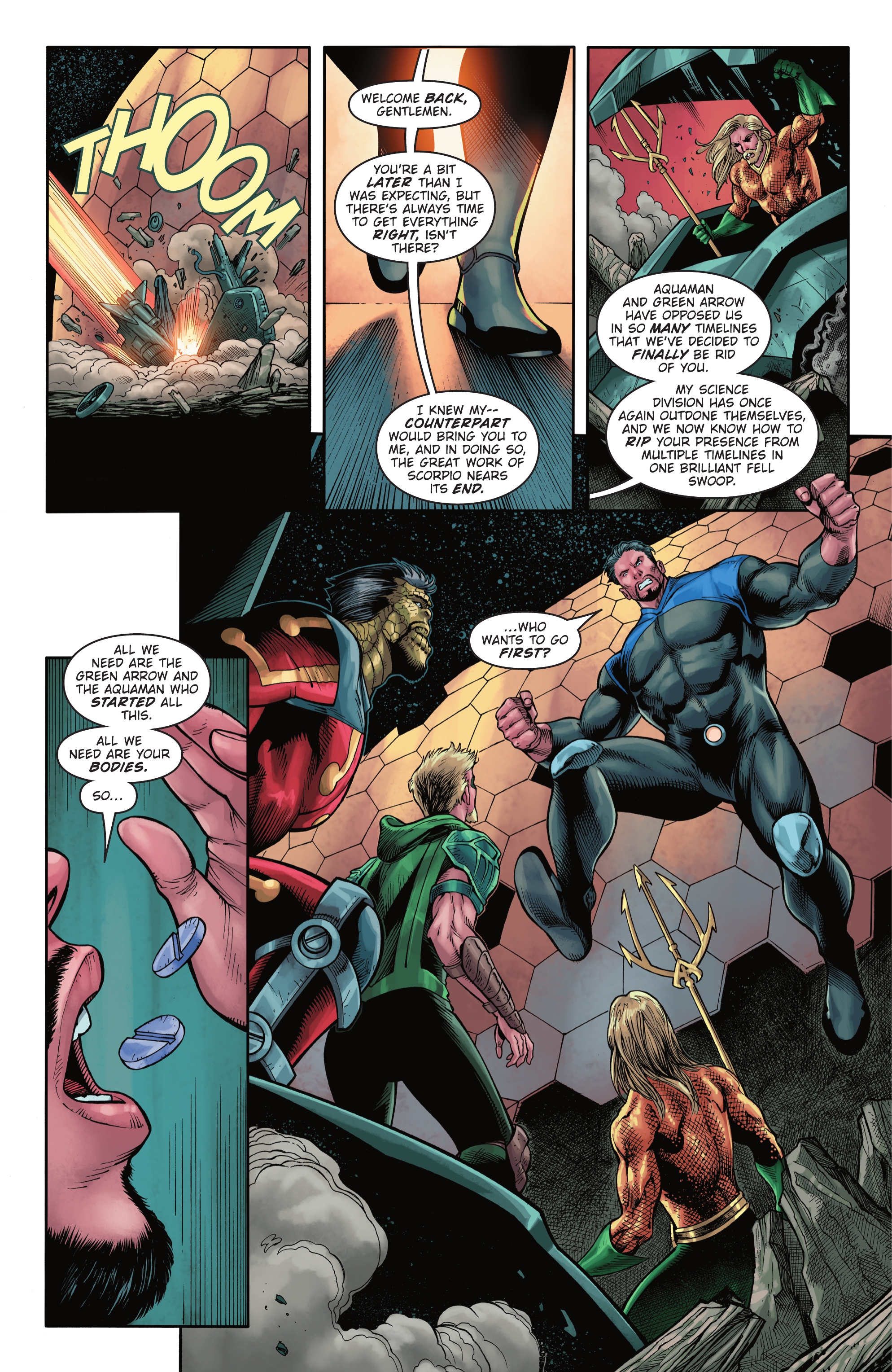 Read online Aquaman/Green Arrow - Deep Target comic -  Issue #7 - 17