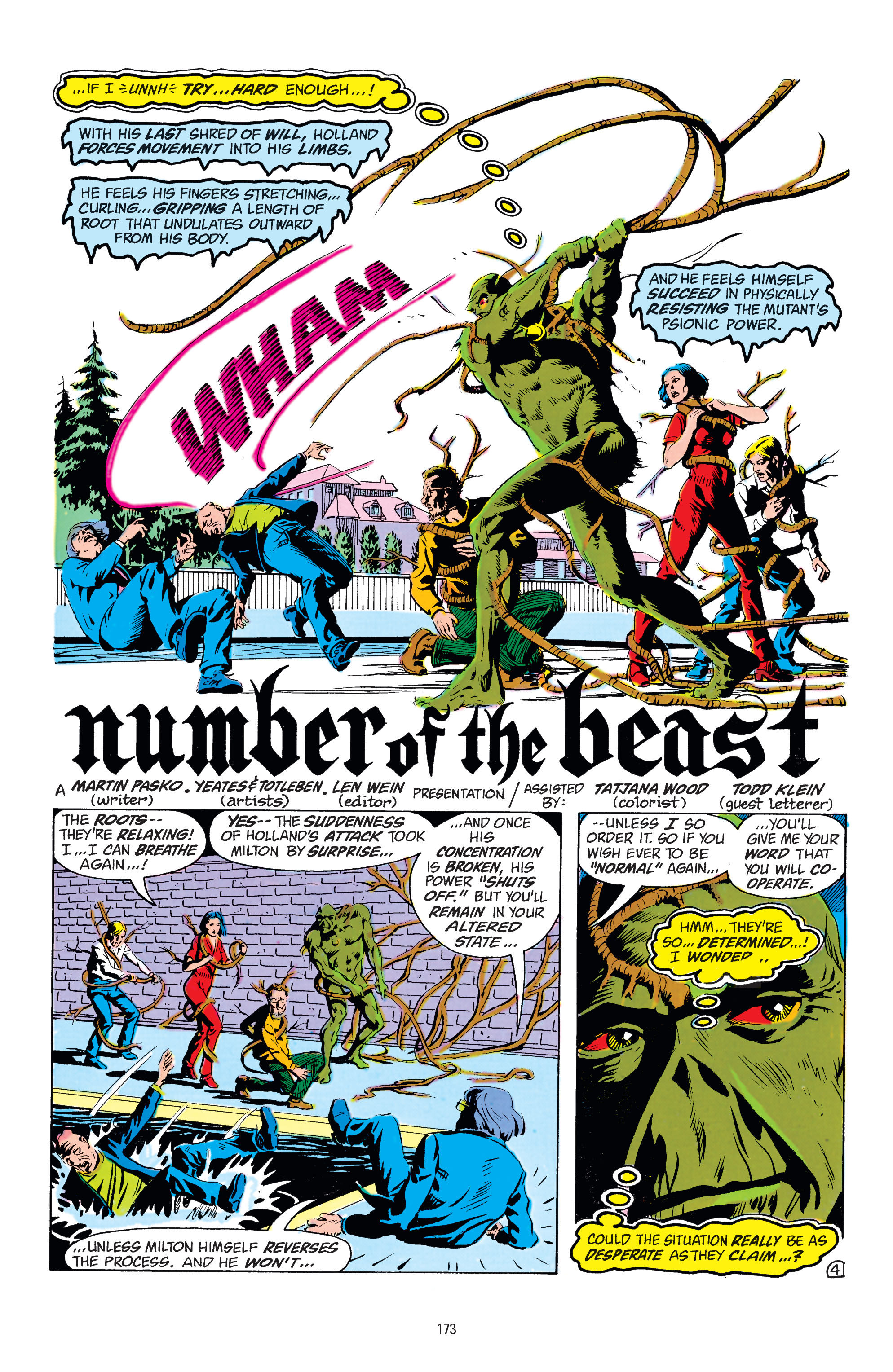Read online Swamp Thing: The Bronze Age comic -  Issue # TPB 3 (Part 2) - 71