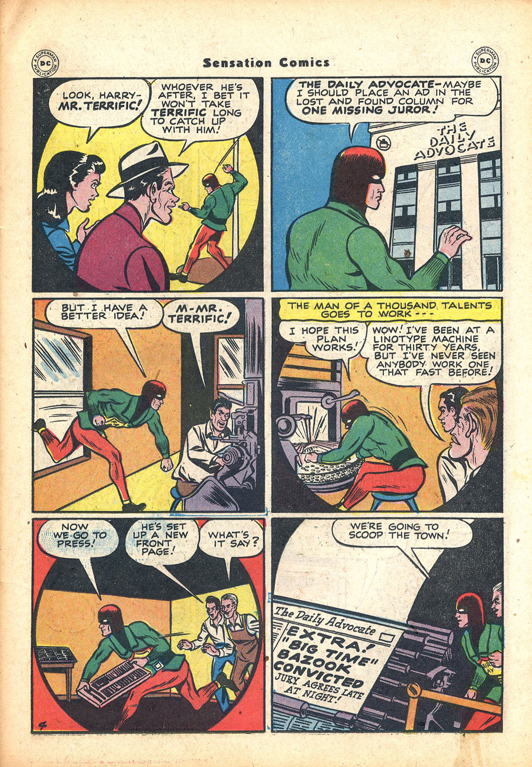 Read online Sensation (Mystery) Comics comic -  Issue #63 - 35