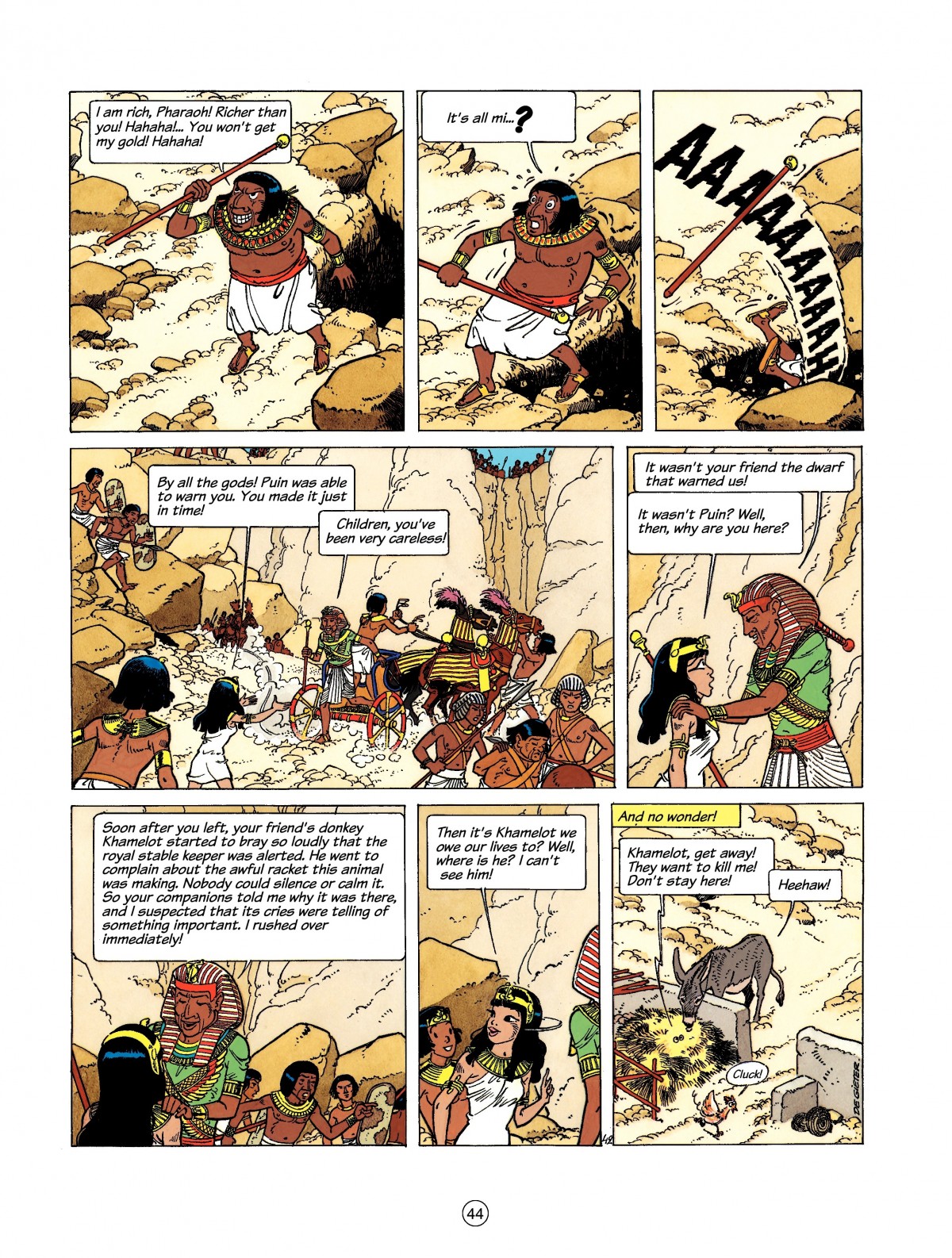 Read online Papyrus comic -  Issue #3 - 44