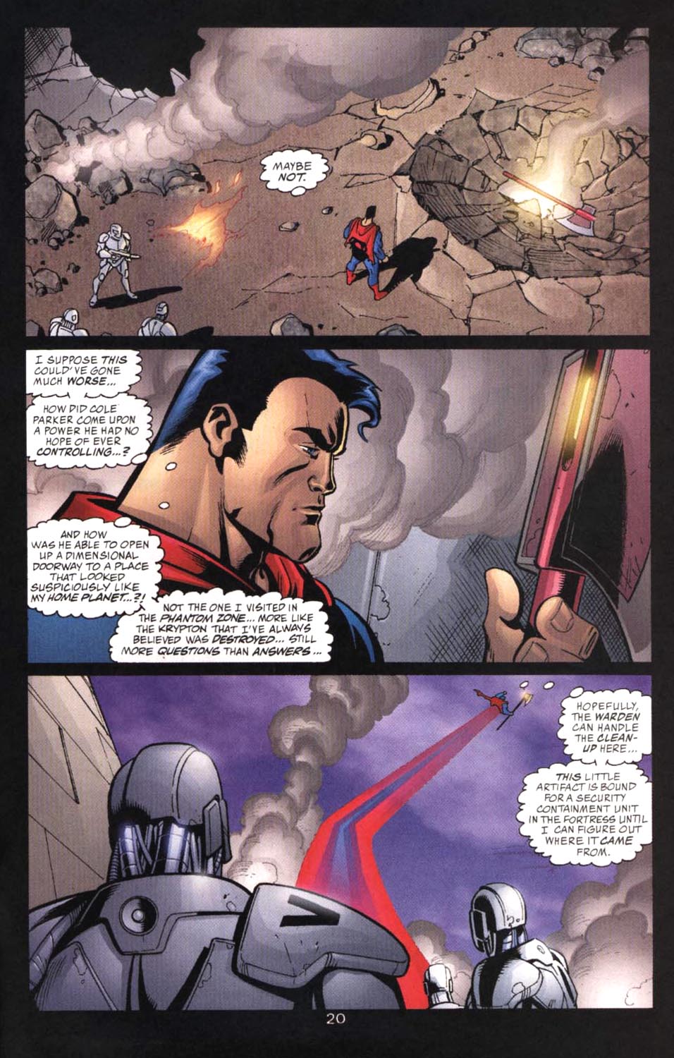 Read online Adventures of Superman (1987) comic -  Issue #602 - 21