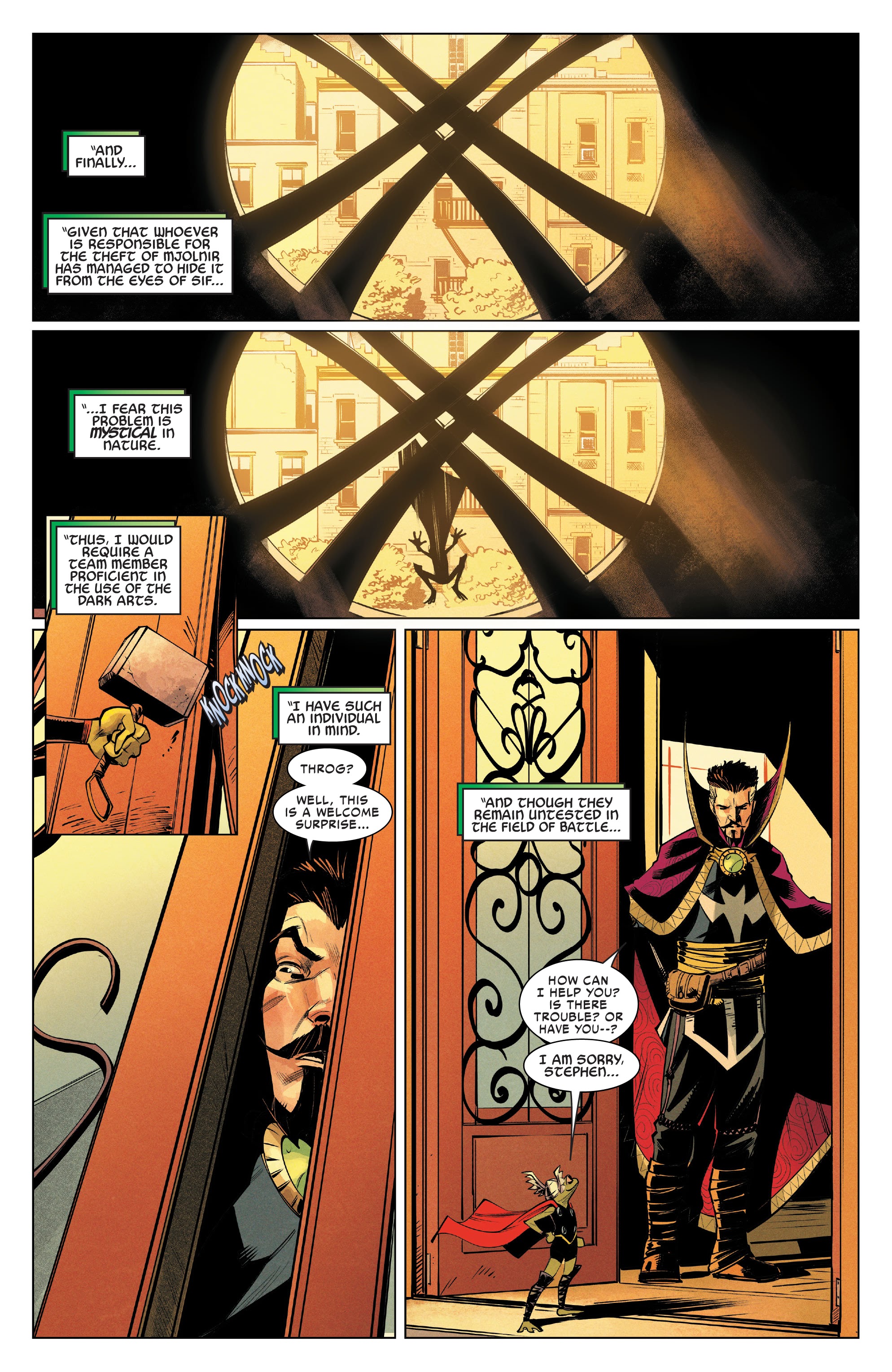 Read online Thor (2020) comic -  Issue #18 - 18