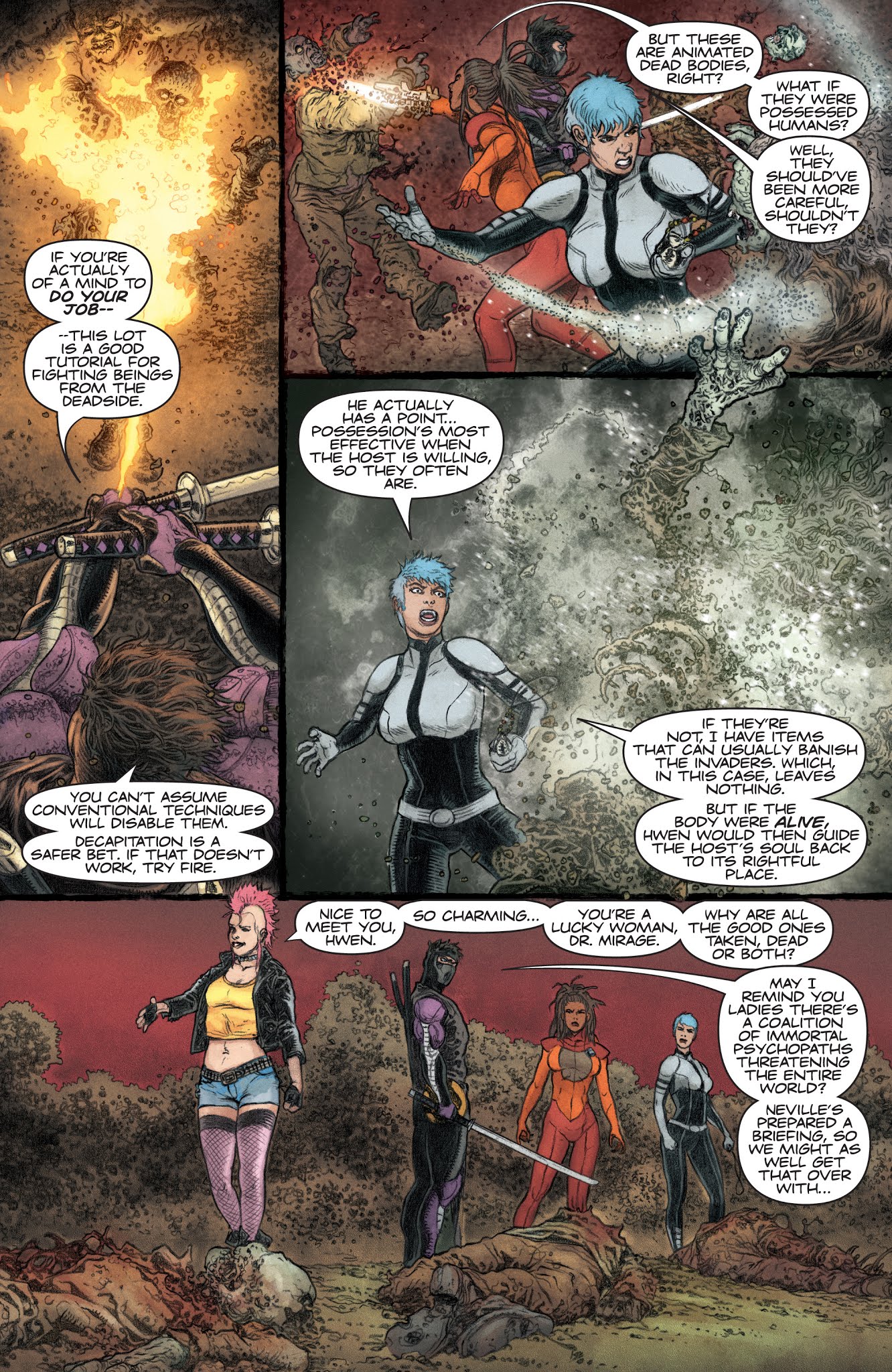 Read online Ninja-K comic -  Issue #7 - 11