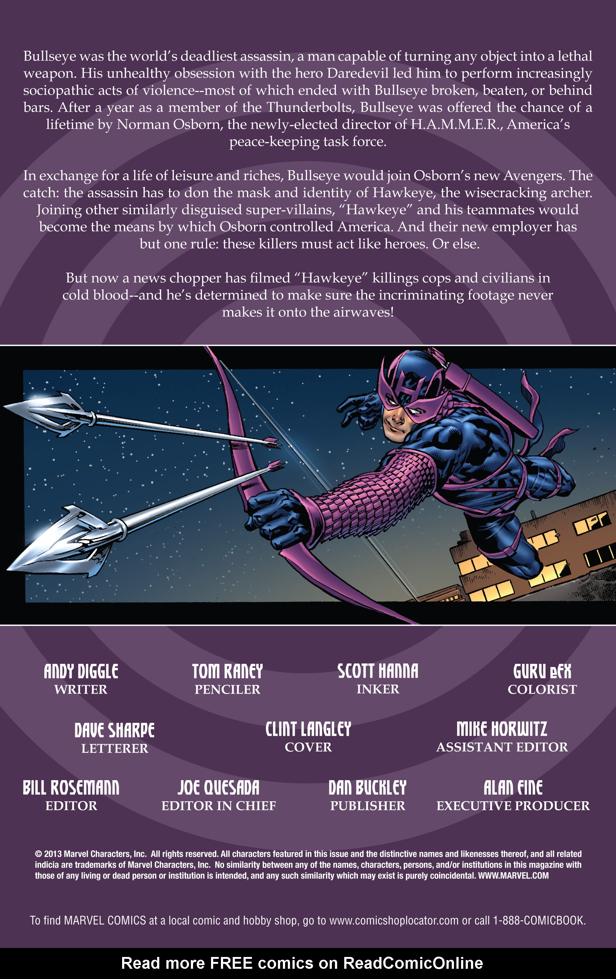 Read online Dark Reign: Hawkeye comic -  Issue #2 - 2
