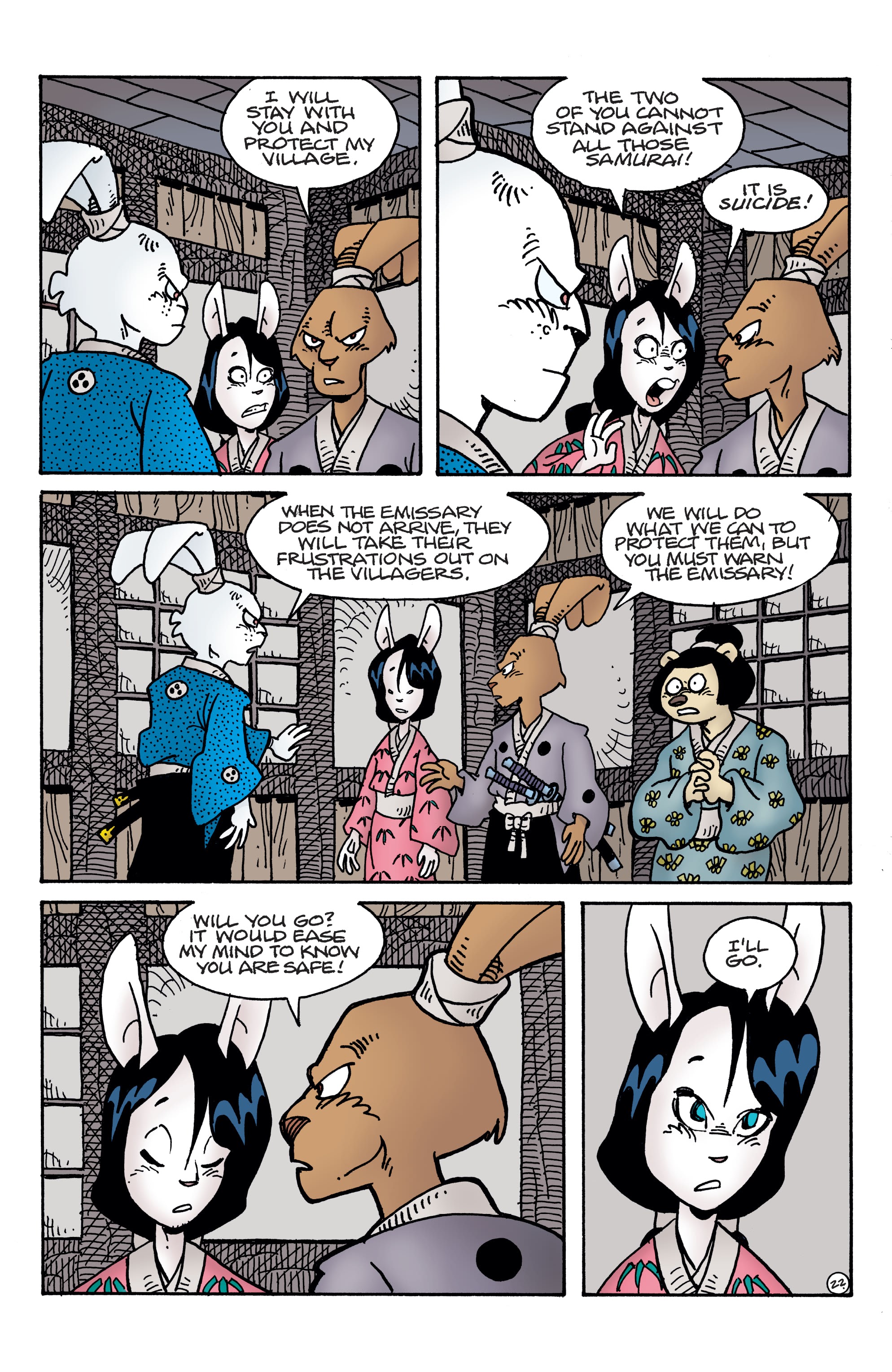 Read online Usagi Yojimbo (2019) comic -  Issue #12 - 24