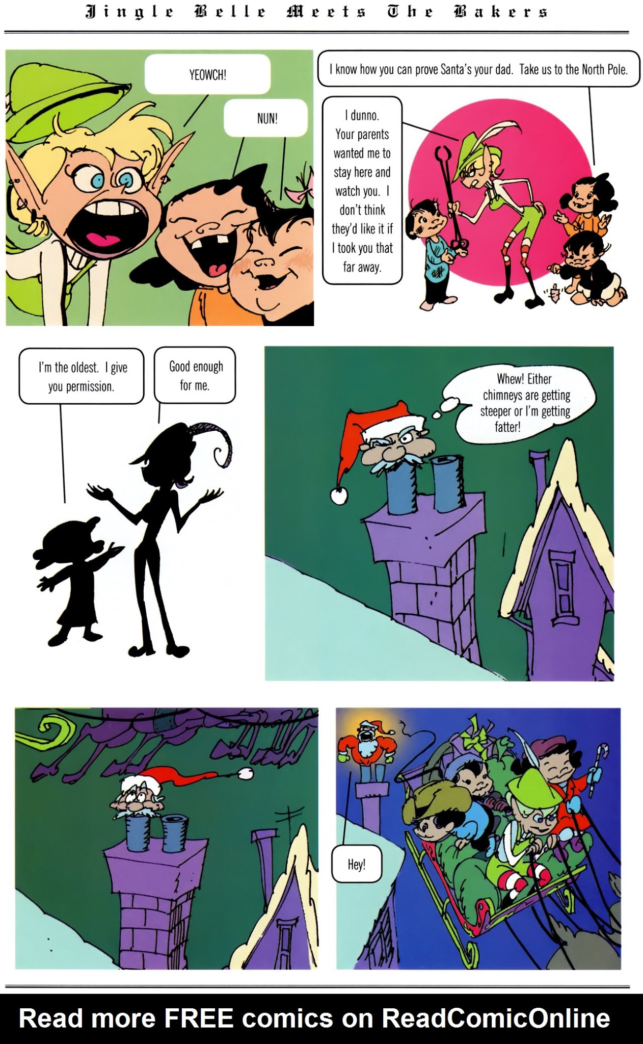 Read online The Bakers Meet Jingle Belle comic -  Issue # Full - 13