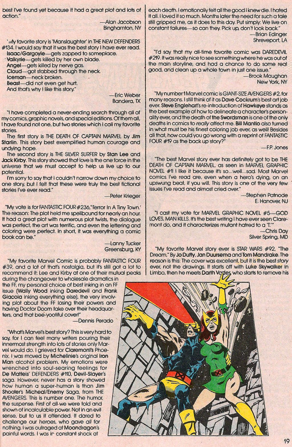 Read online Marvel Age comic -  Issue #37 - 20