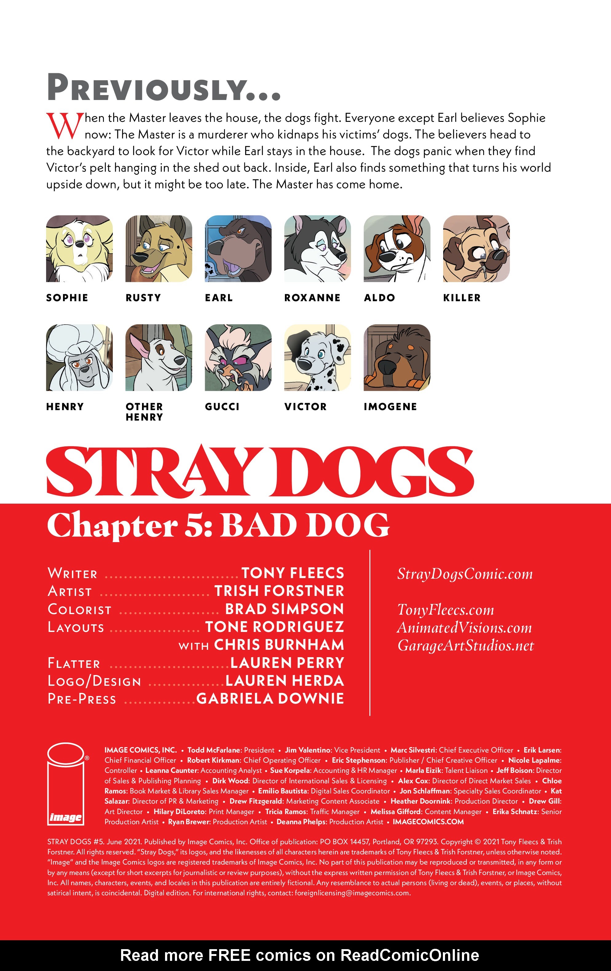 Read online Stray Dogs comic -  Issue #5 - 2