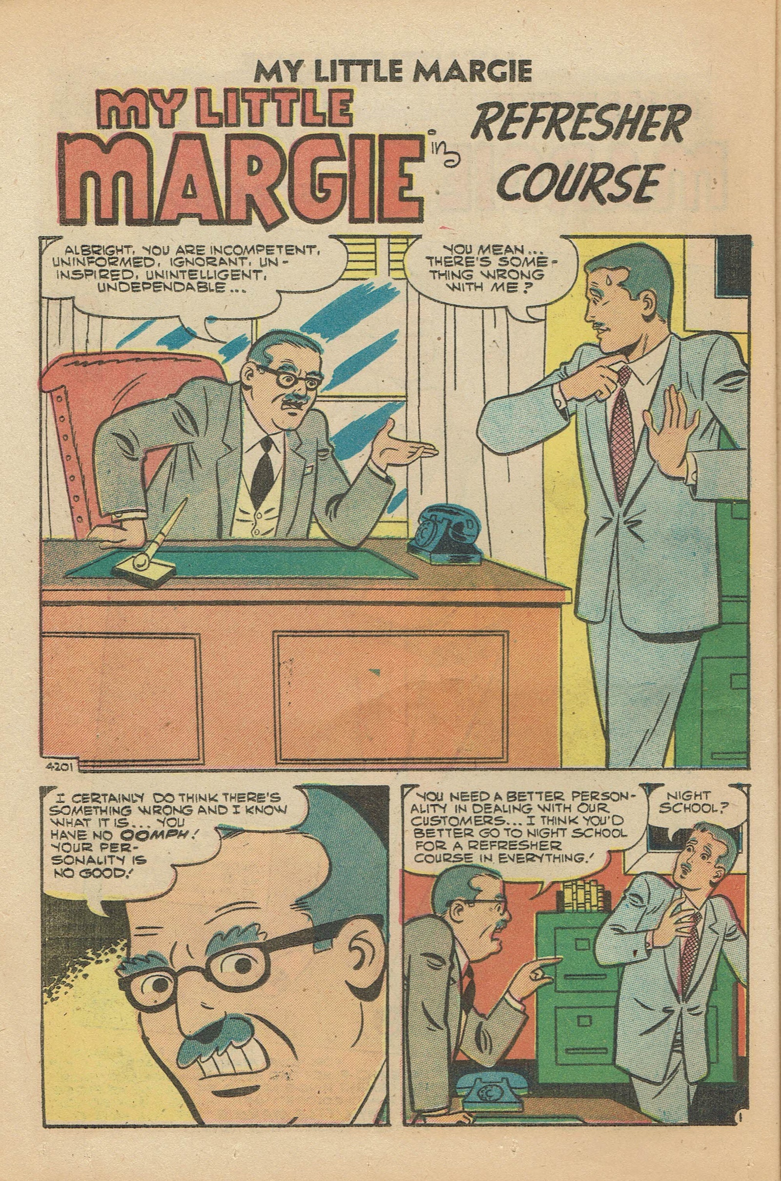 Read online My Little Margie (1954) comic -  Issue #23 - 23