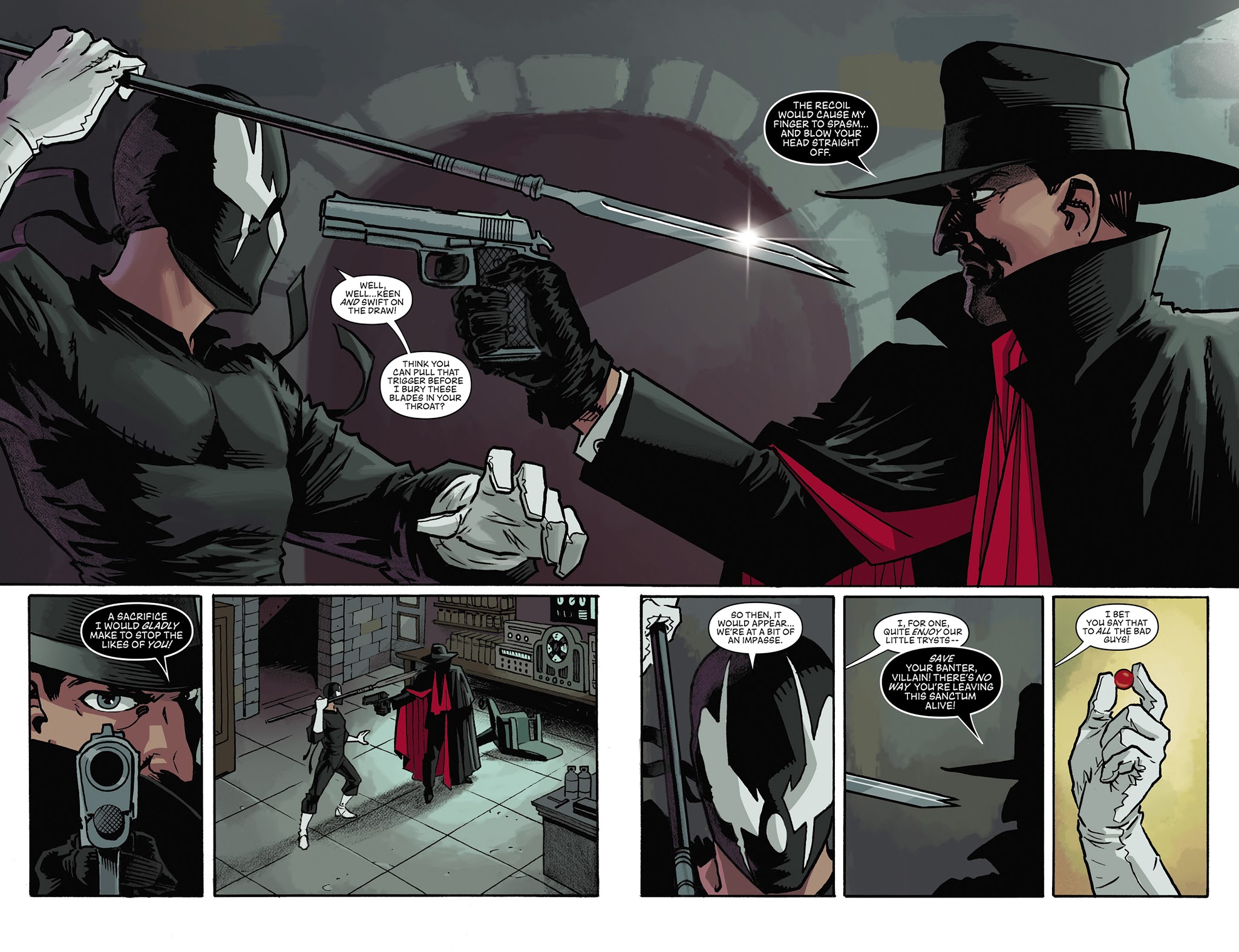 Read online Grendel vs. The Shadow comic -  Issue #3 - 5