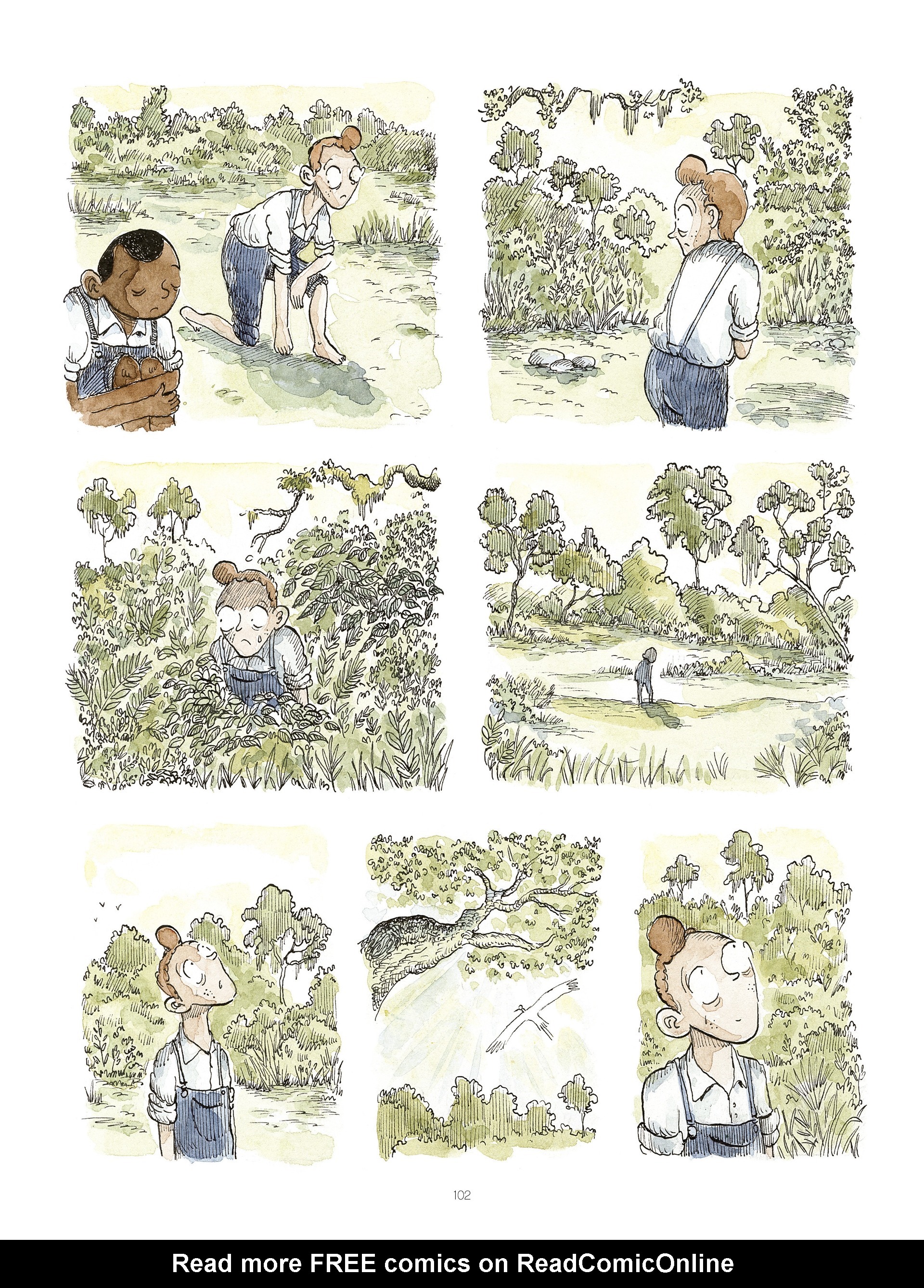 Read online Swamp: A Summer in the Bayou comic -  Issue # TPB (Part 2) - 4