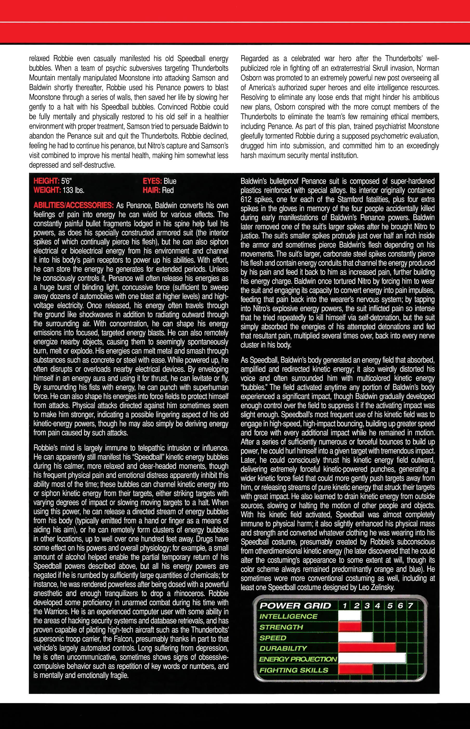 Read online Official Handbook of the Marvel Universe A to Z comic -  Issue # TPB 8 (Part 2) - 122