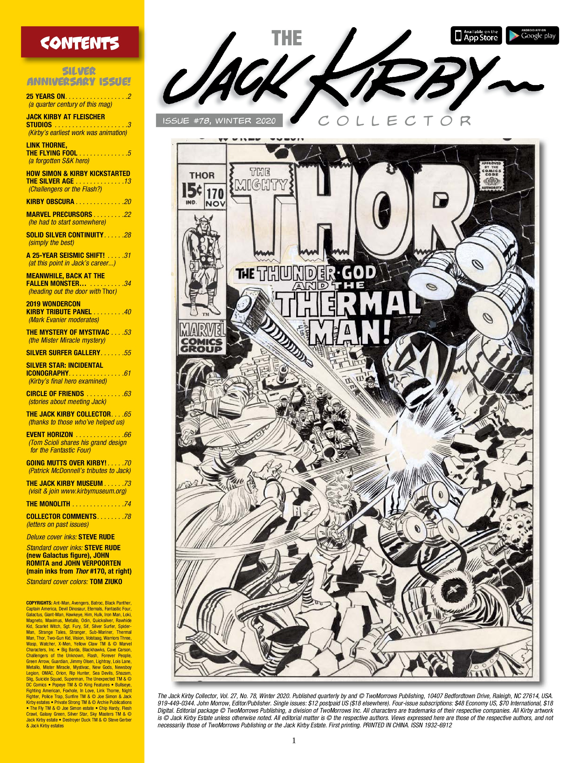 Read online The Jack Kirby Collector comic -  Issue #78 - 3