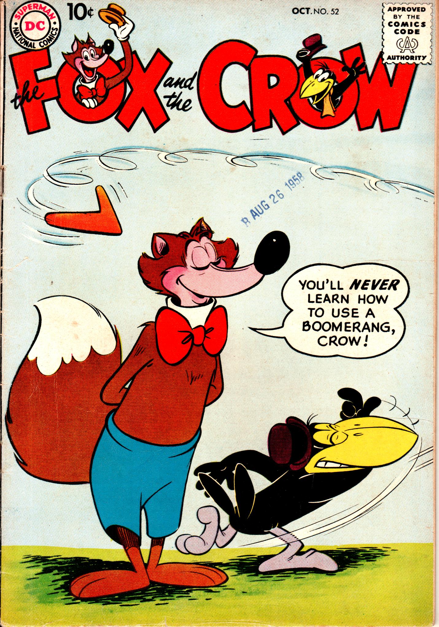 Read online The Fox and the Crow comic -  Issue #52 - 1