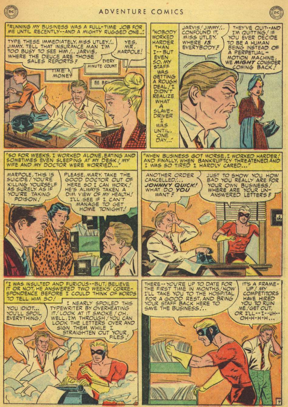 Read online Adventure Comics (1938) comic -  Issue #162 - 23